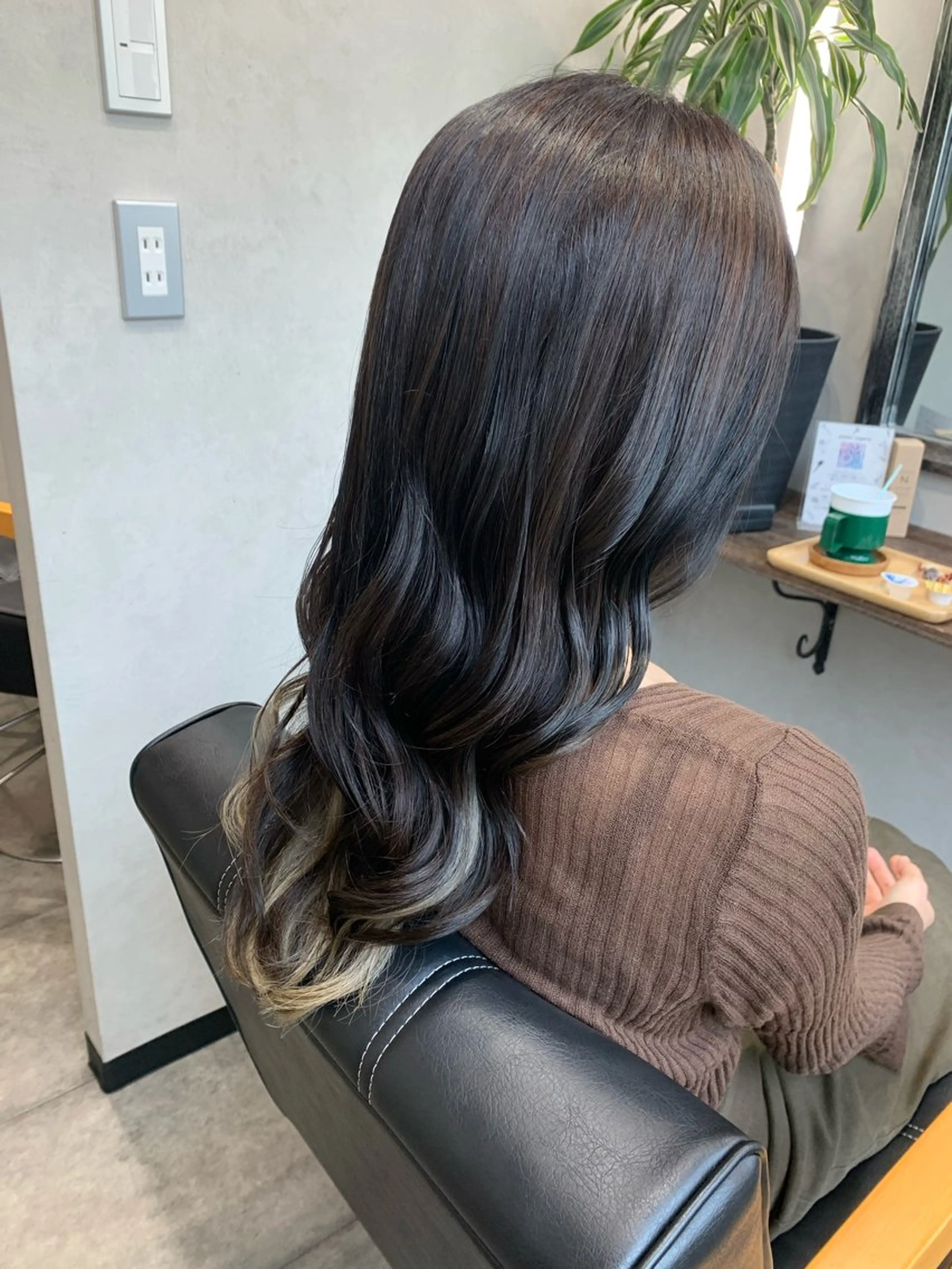 ロング カラー 松木 護裕のヘアスタイル