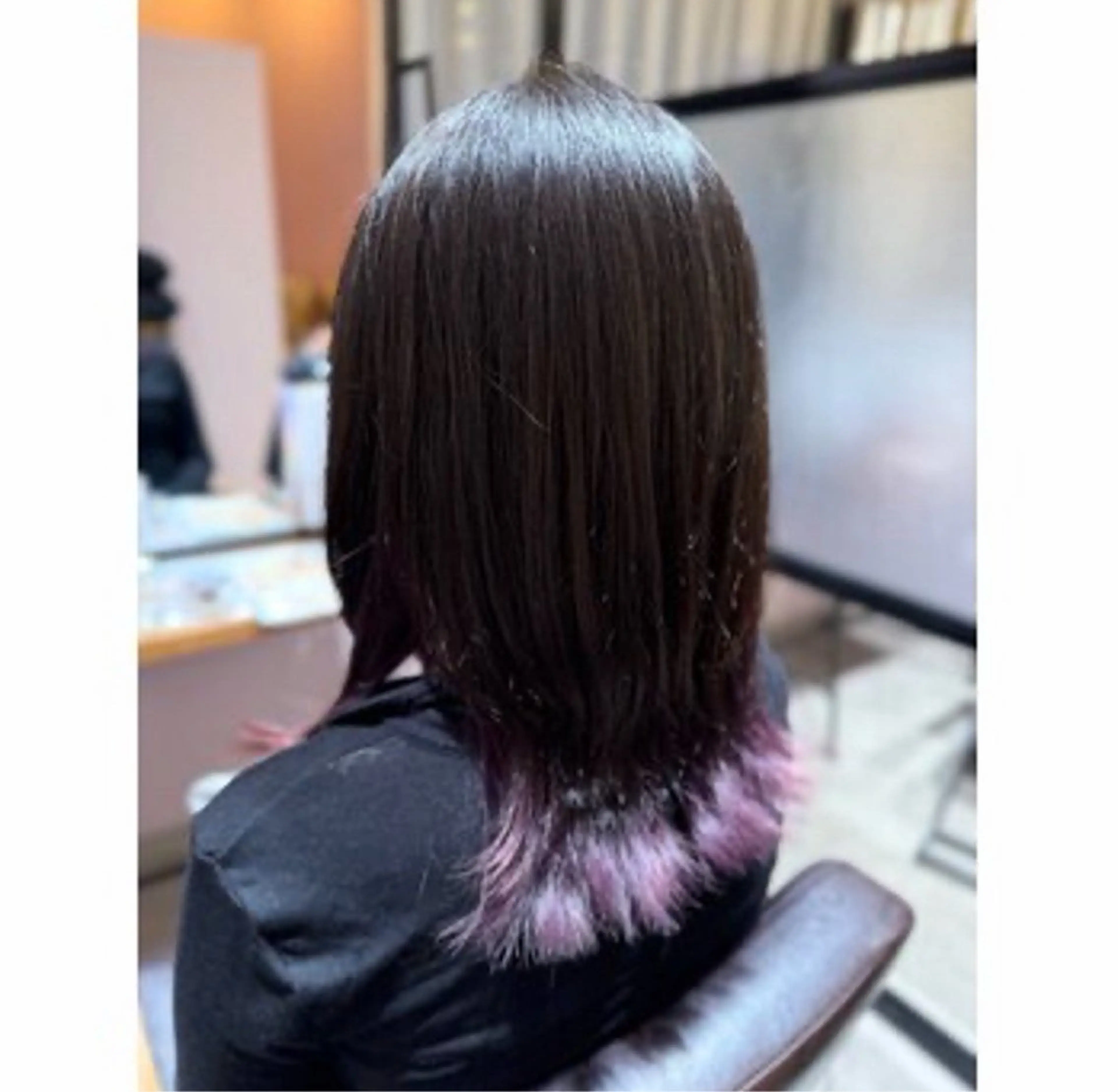 カラー ヘアカラー 梶 瑞希のヘアスタイル