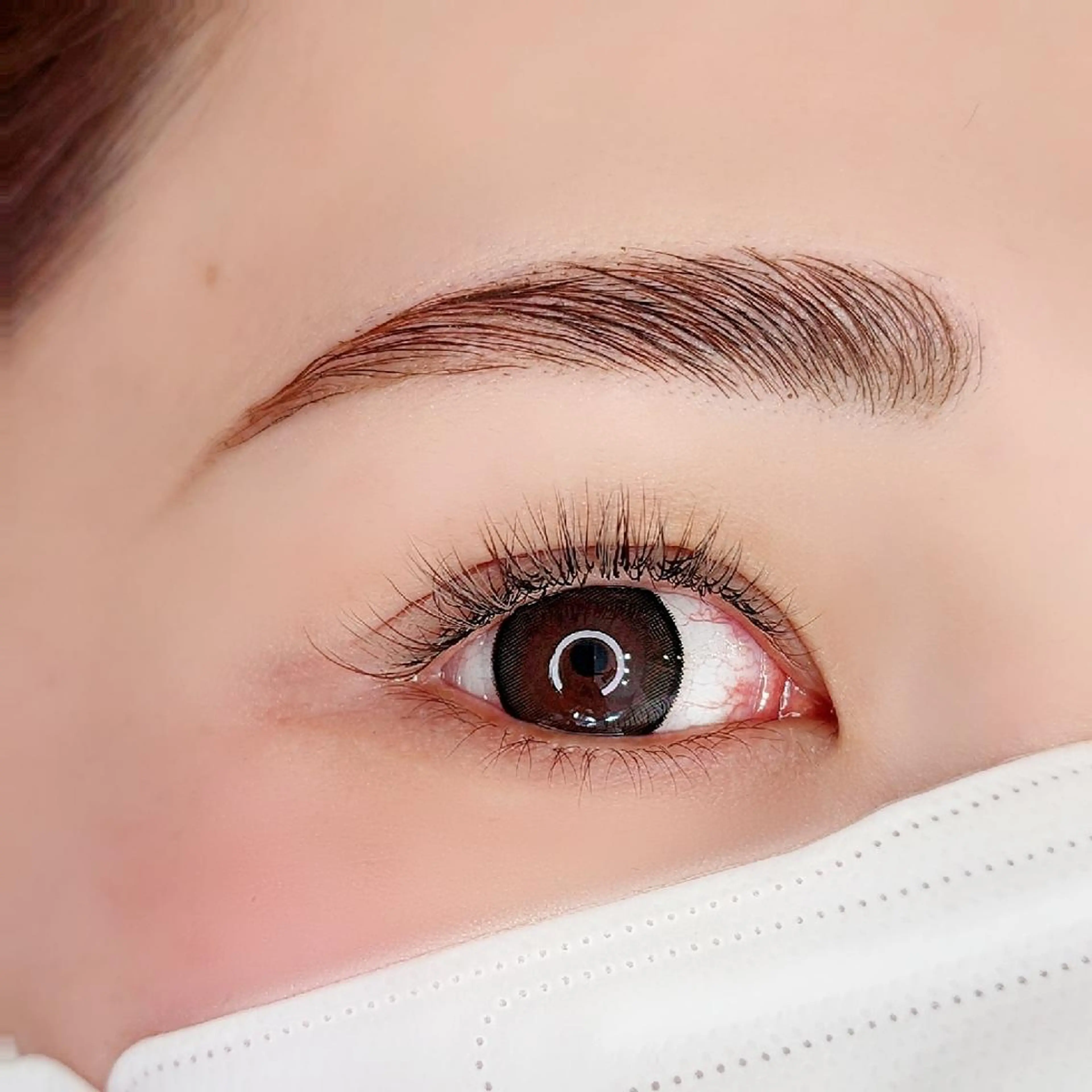 マツエク・マツパ アイブロウ 眉カラー バインドロック ボリュームラッシュ KAWAKITA  MAMIのマツエク・マツパデザイン