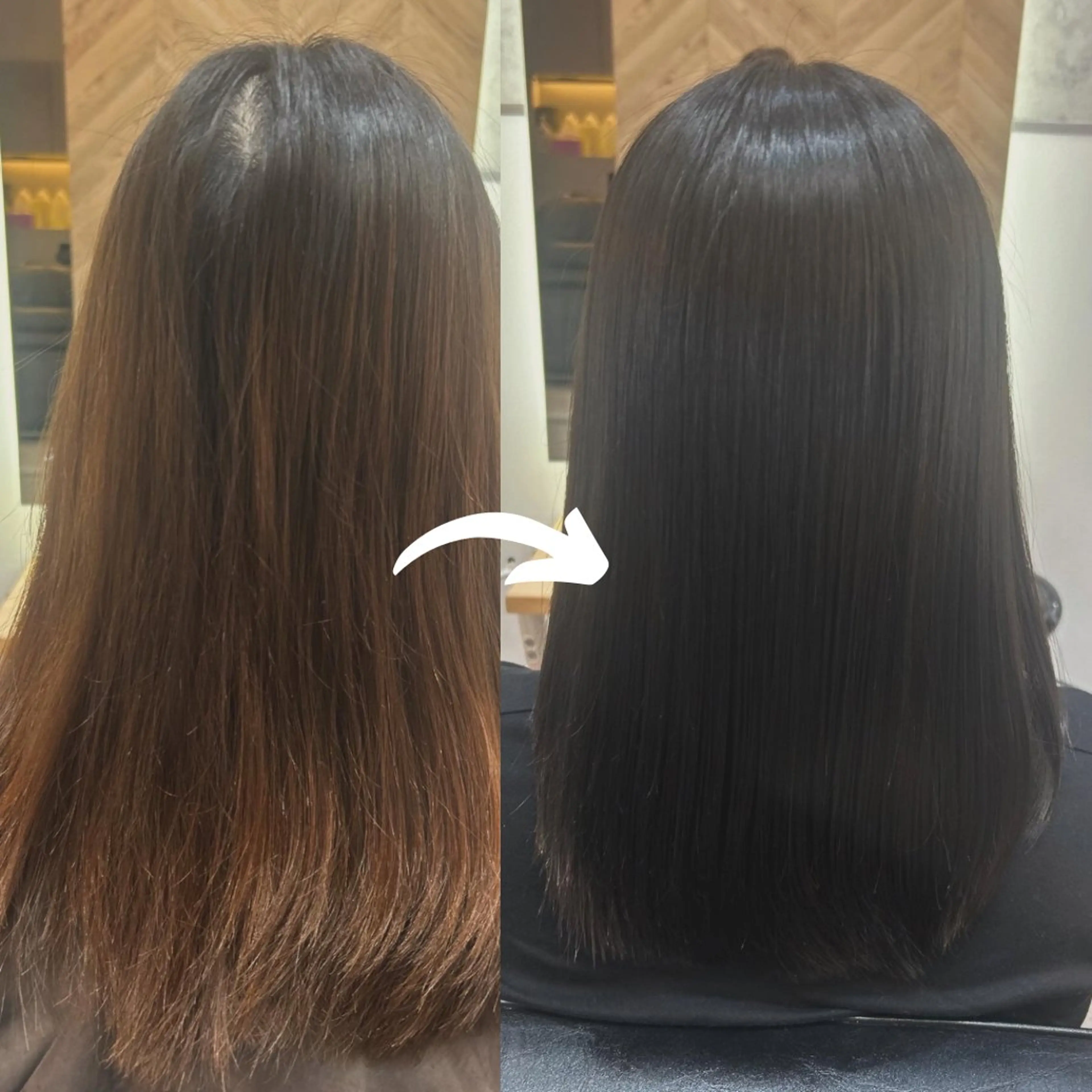 ロング SOYON蟹江所属・髪質改善/縮毛矯正/ 菱田荘史のヘアスタイル