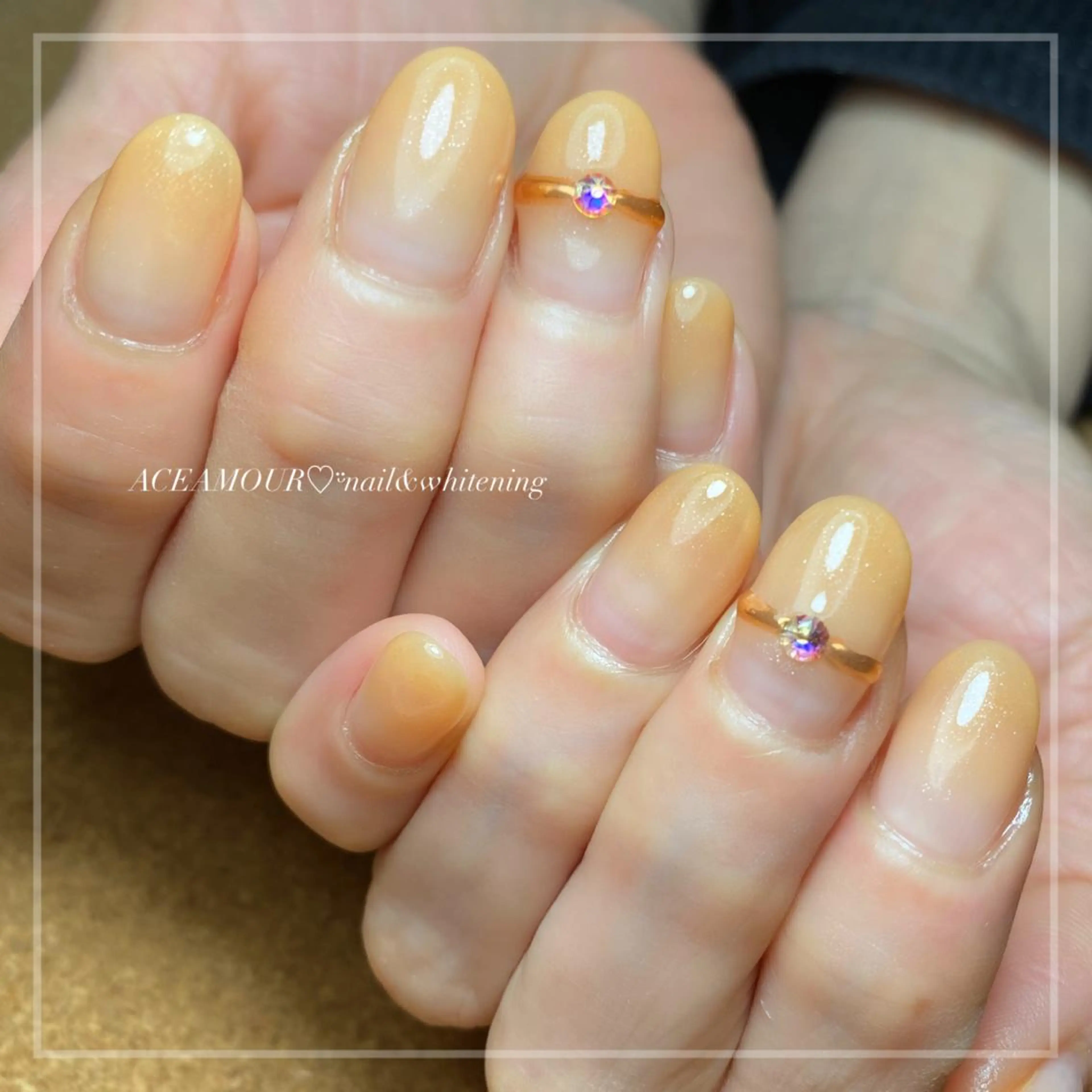 ネイル ネイル/耳つぼ /新ホワイトニングのネイルデザイン