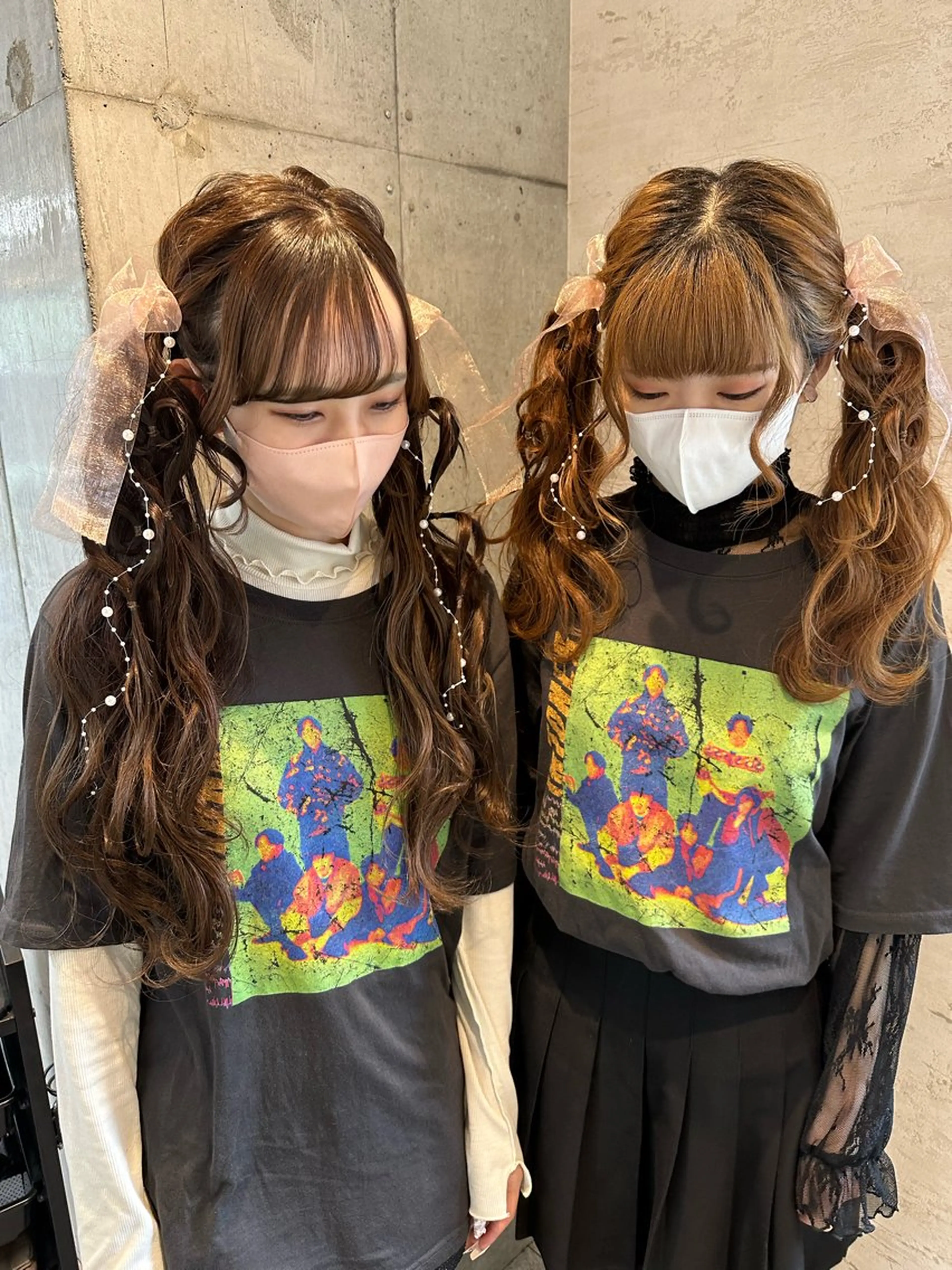 ロング ヘアアレンジ 女性に人気♪ はやしほのかのヘアスタイル