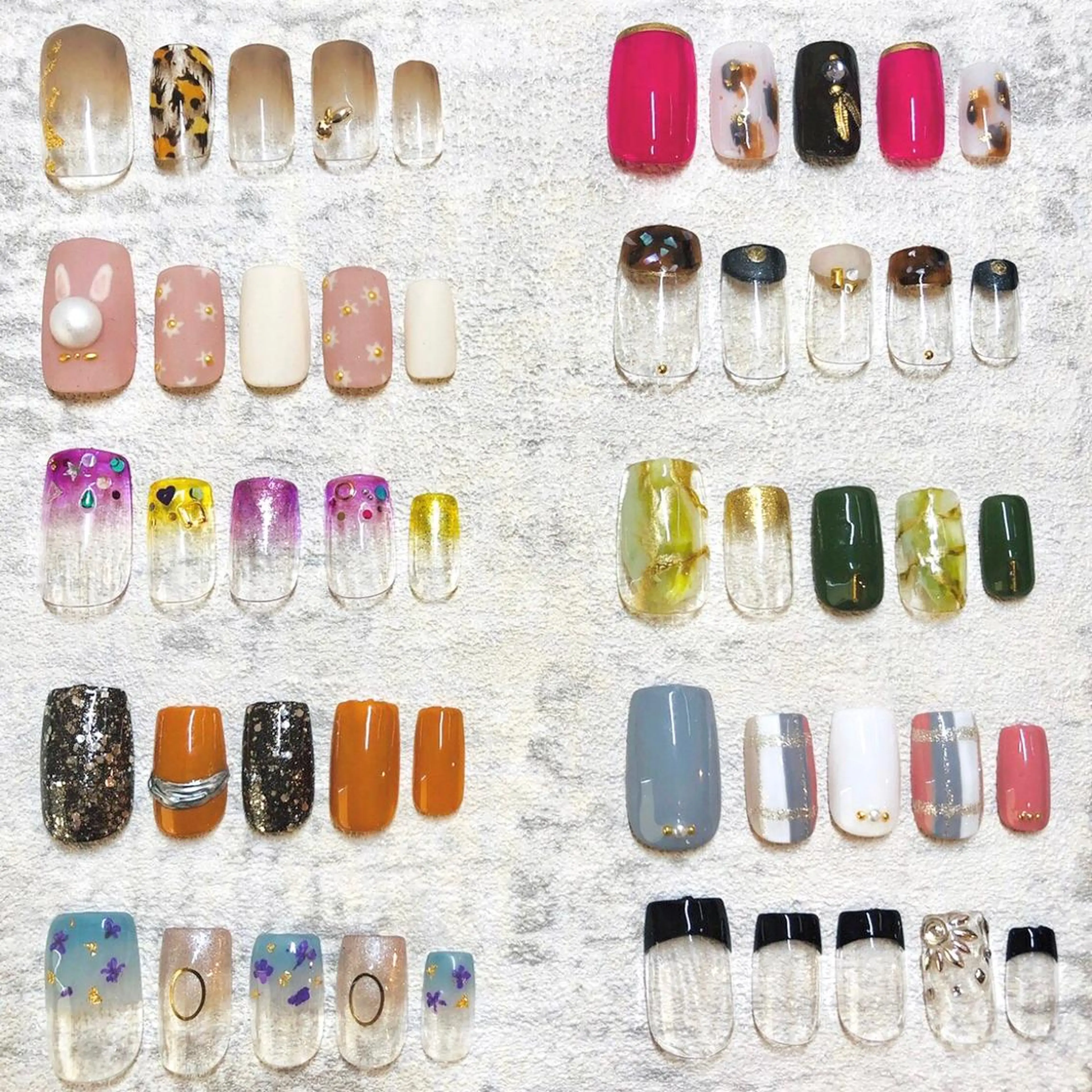 ネイル 春ネイル Yukako. Nのネイルデザイン