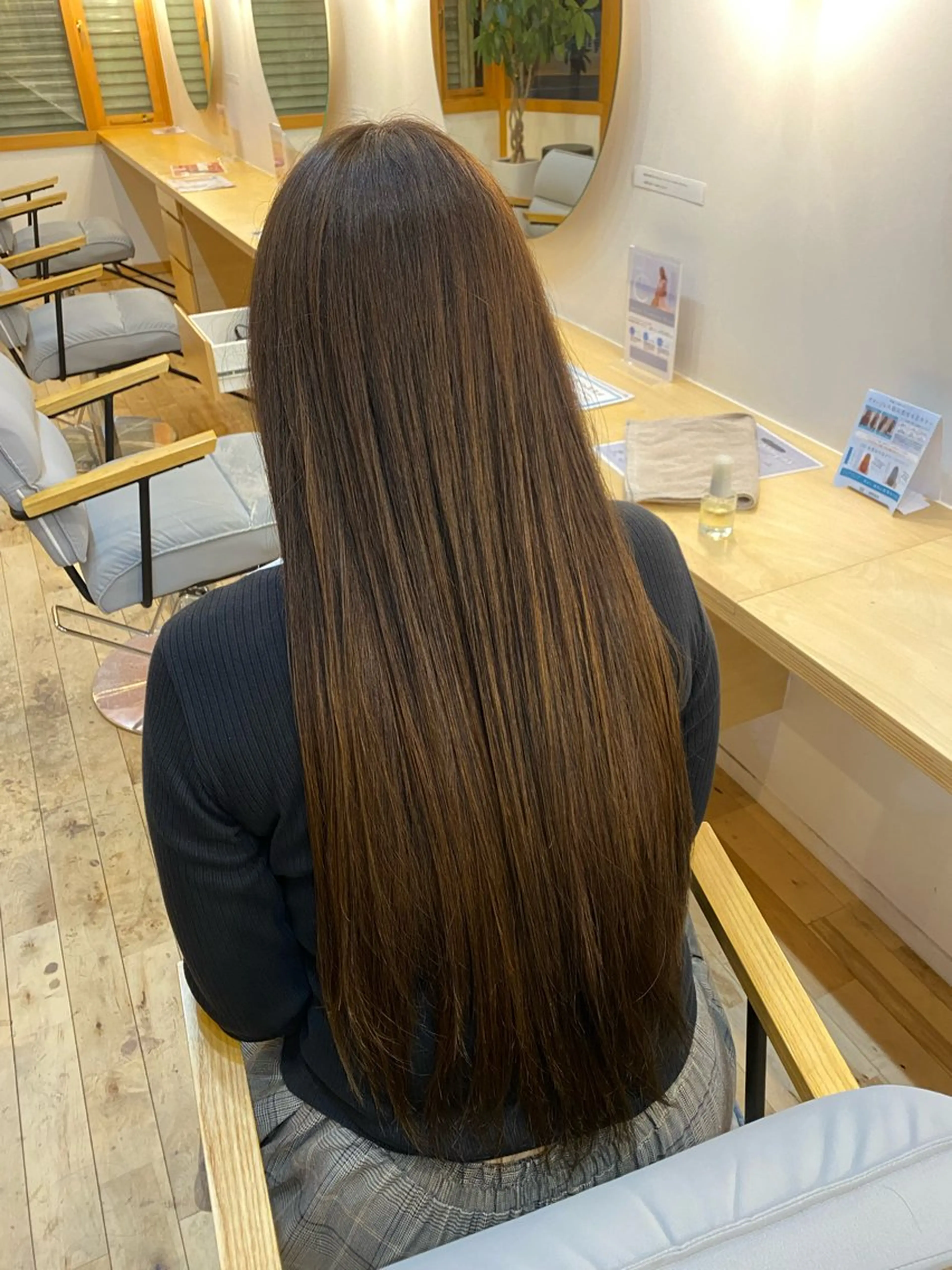 ロング カラー ブラウンカラー 透明感カラー en-te:im所属・かとう ゆうきのヘアスタイル