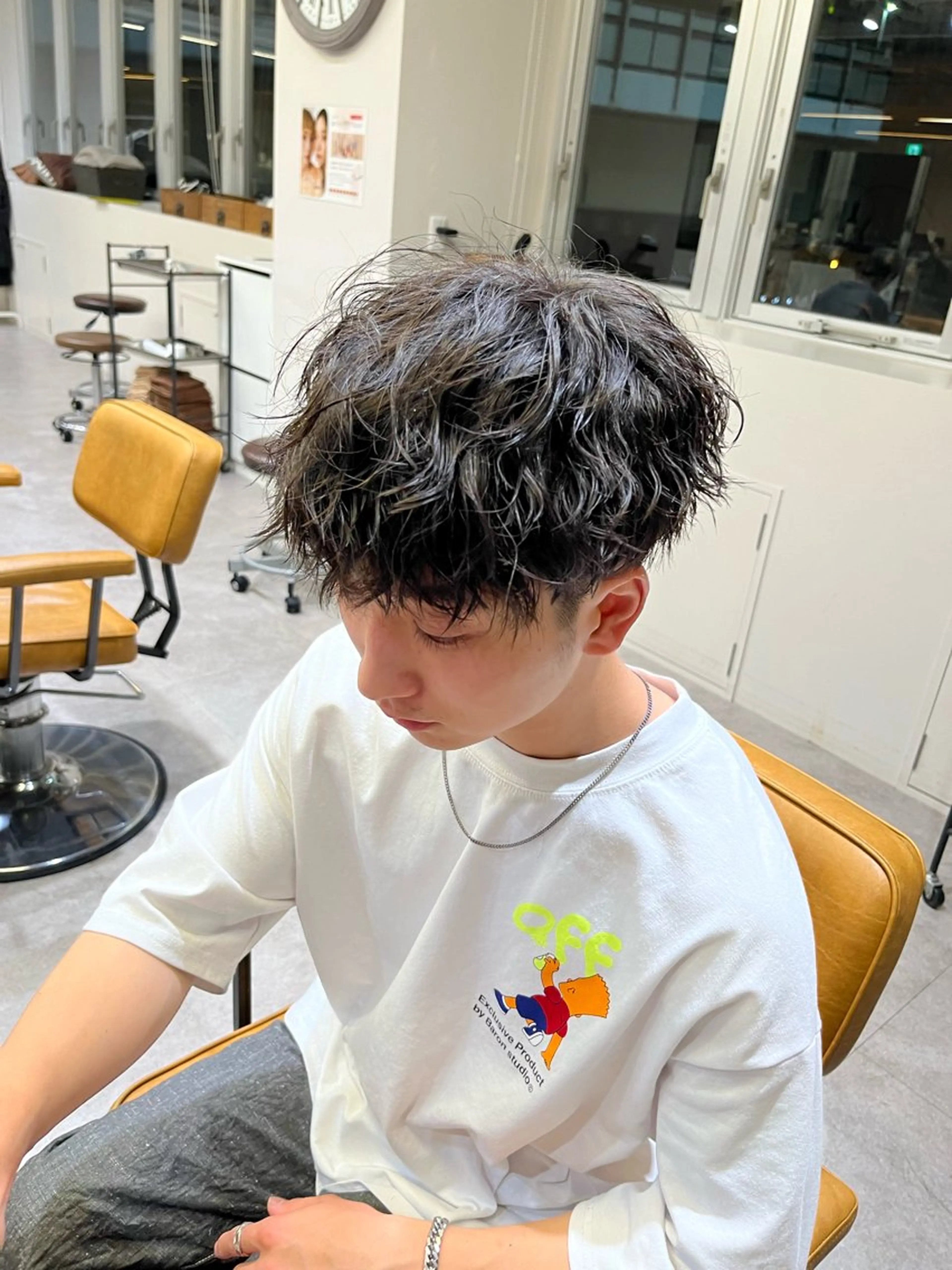 メンズ YUI🍊 ボブ/メンズパーマのヘアスタイル