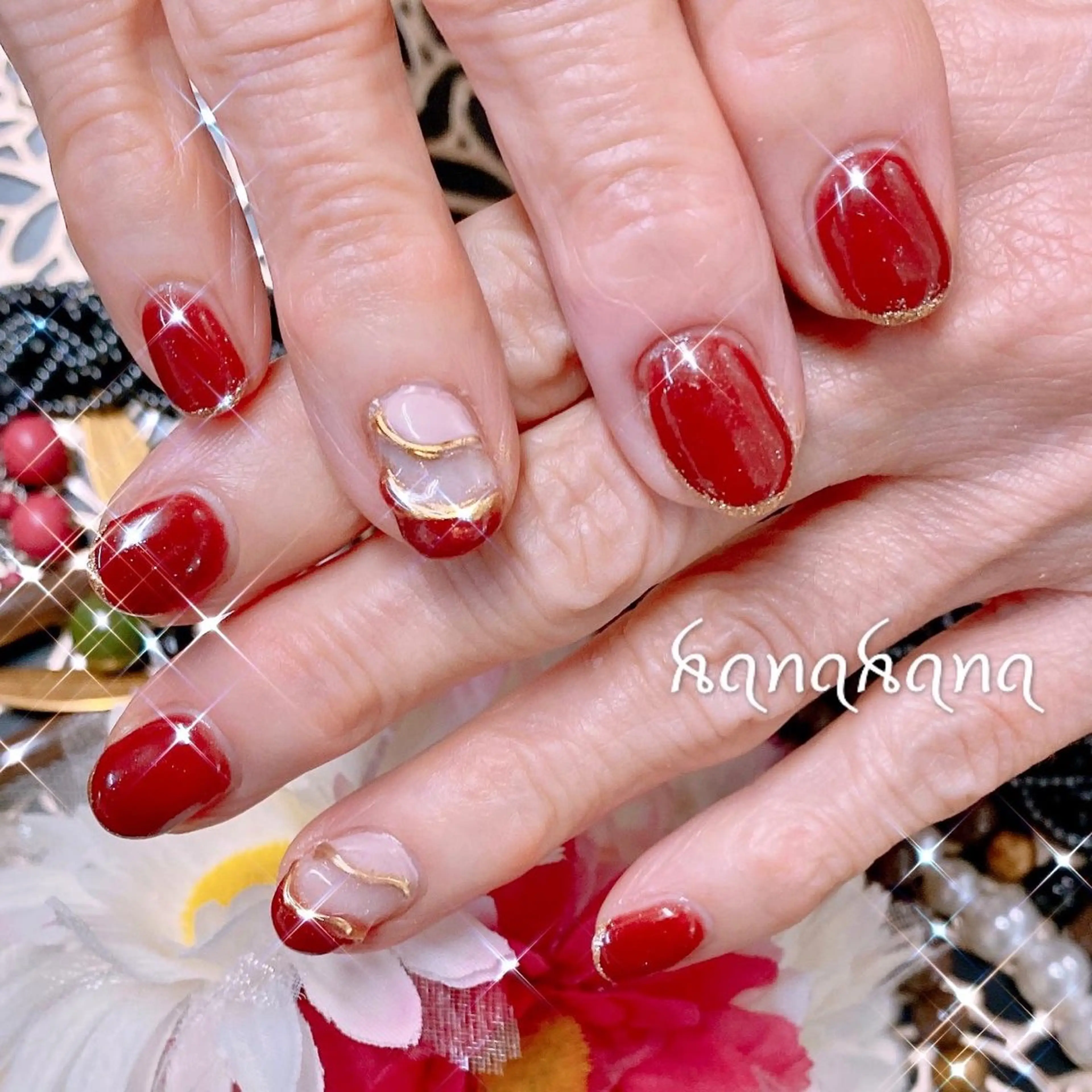 ネイル ジェルネイル HANAHANAのネイルデザイン