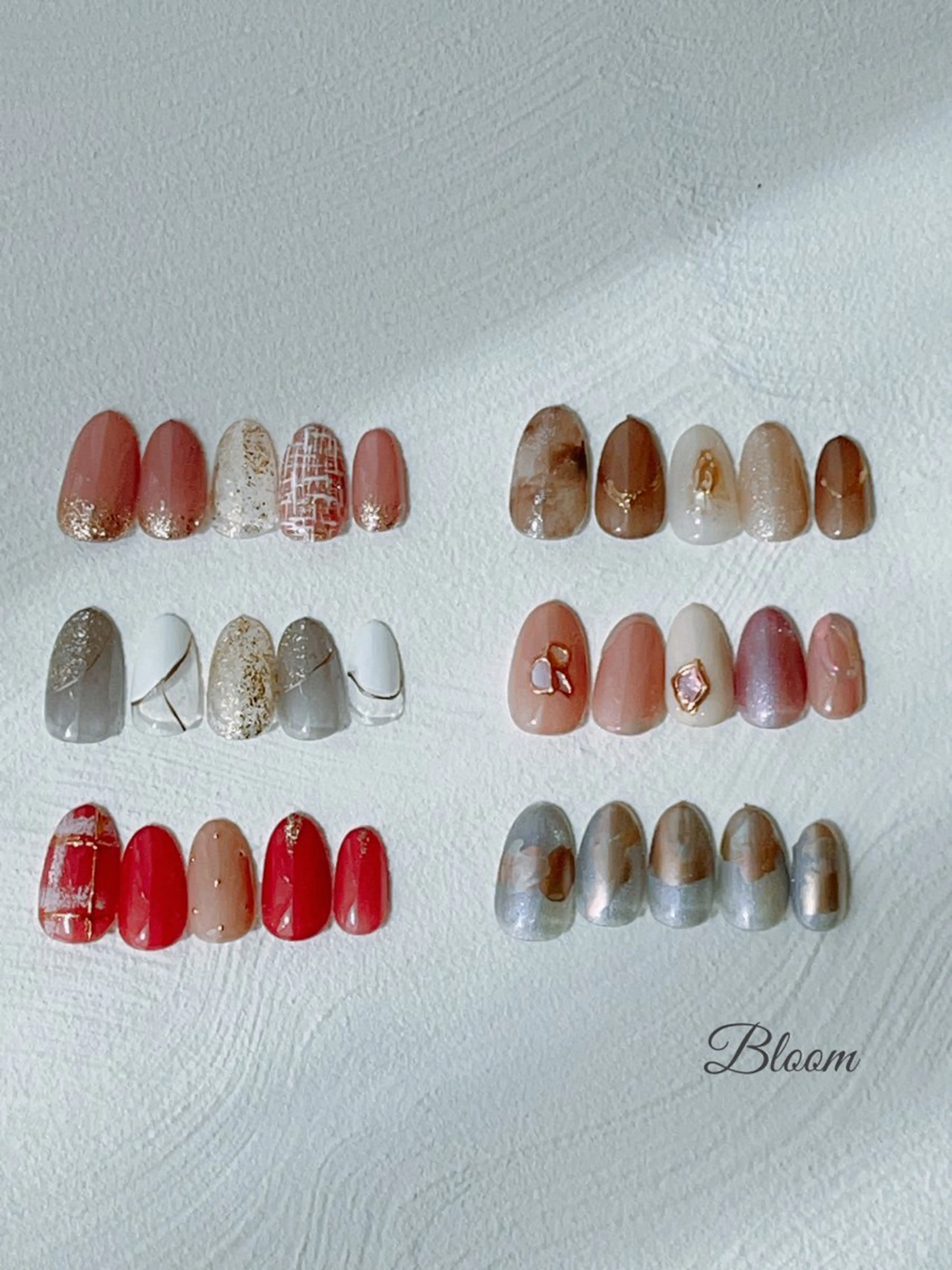 ネイル アートネイル ジェルネイル ニュアンスネイル Bloom Nail Salonのネイルデザイン