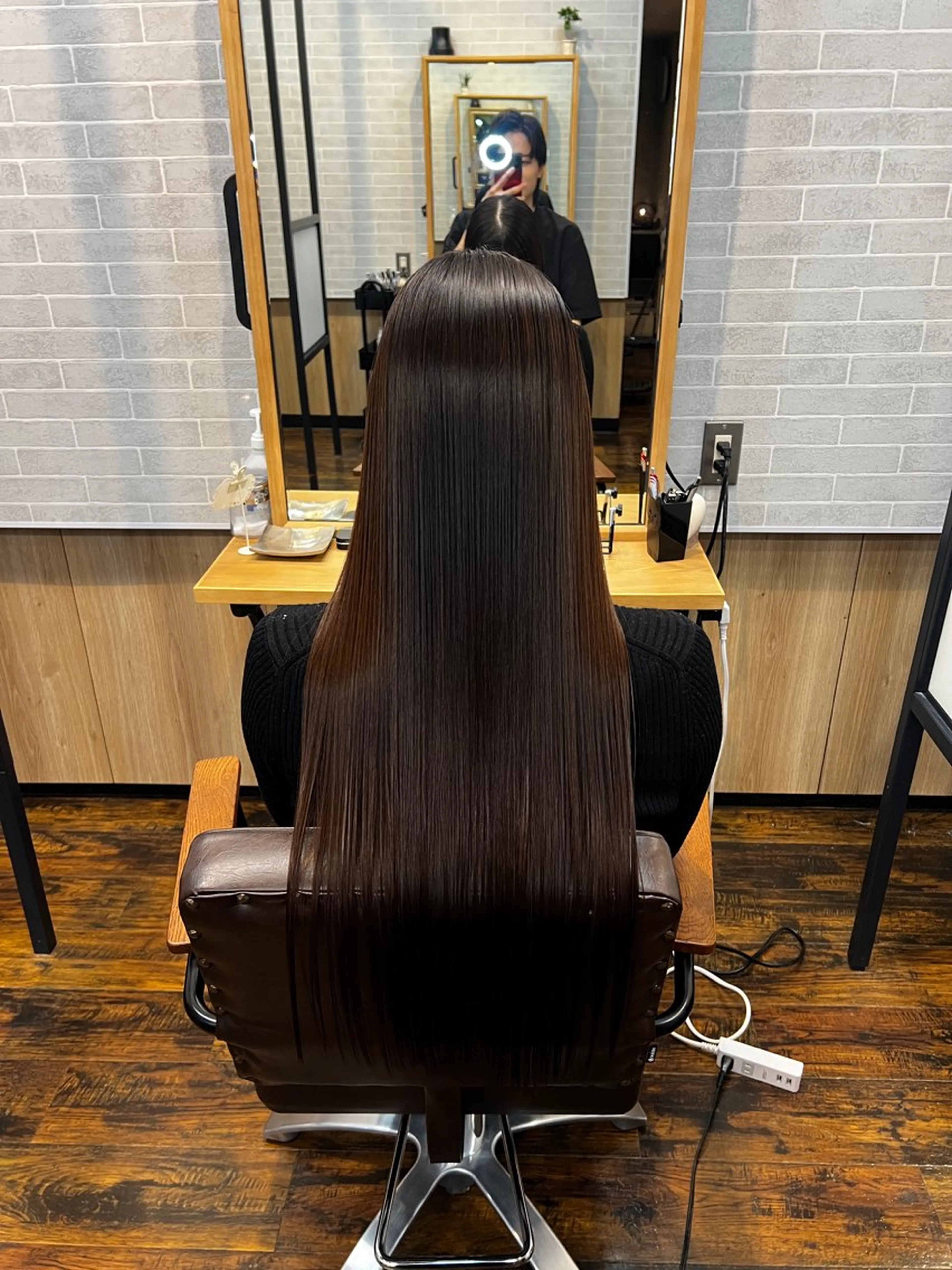 ロング Salowin銀座suite店所属・美髪縮毛矯正/髪質 改善カラー/寺倉海人のヘアスタイル