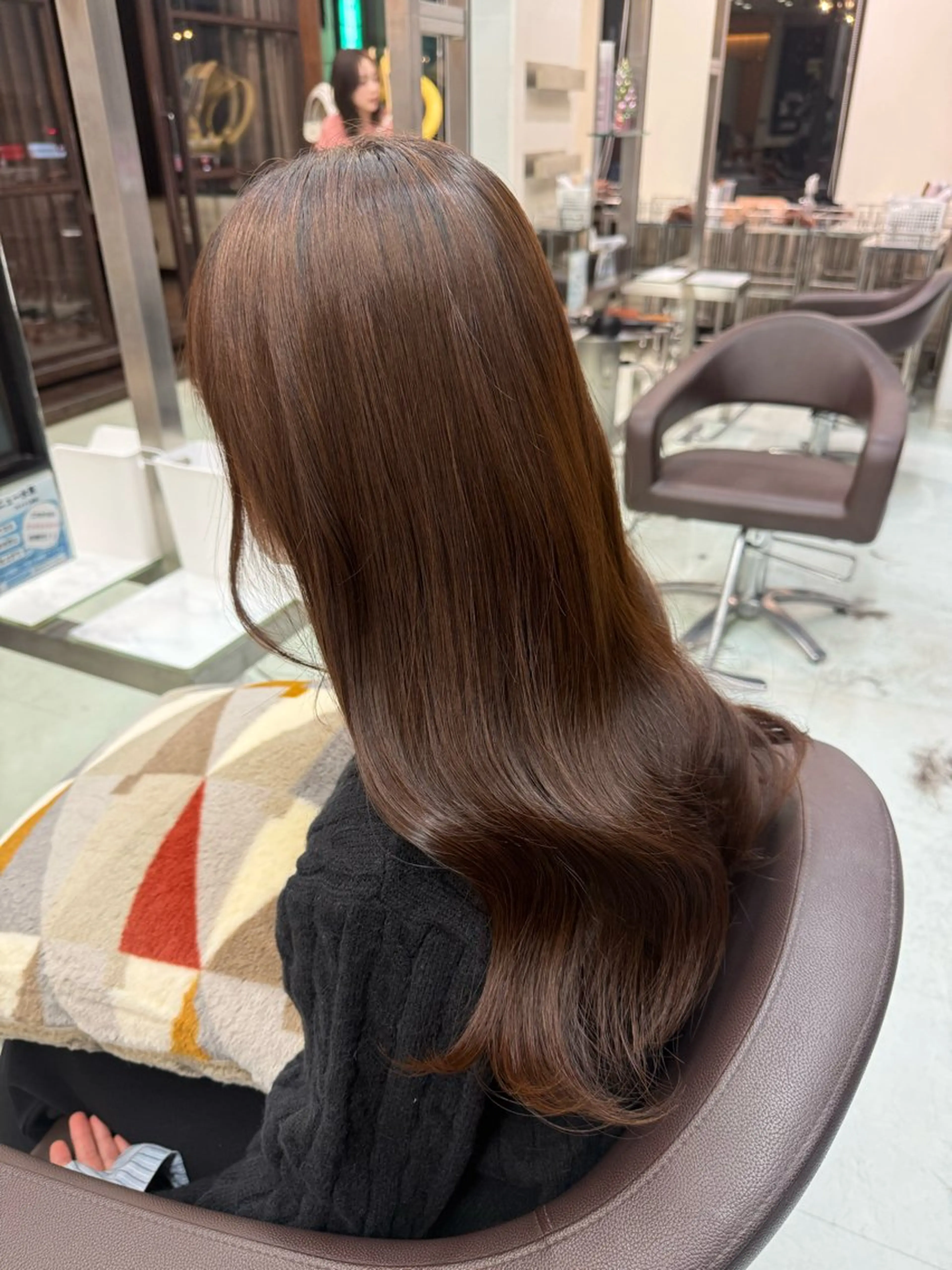 ロング カラー ブラウンカラー 透明感カラー ヘアカラー 小芝涼介/レイヤー /メンズパーマ✂️のヘアスタイル