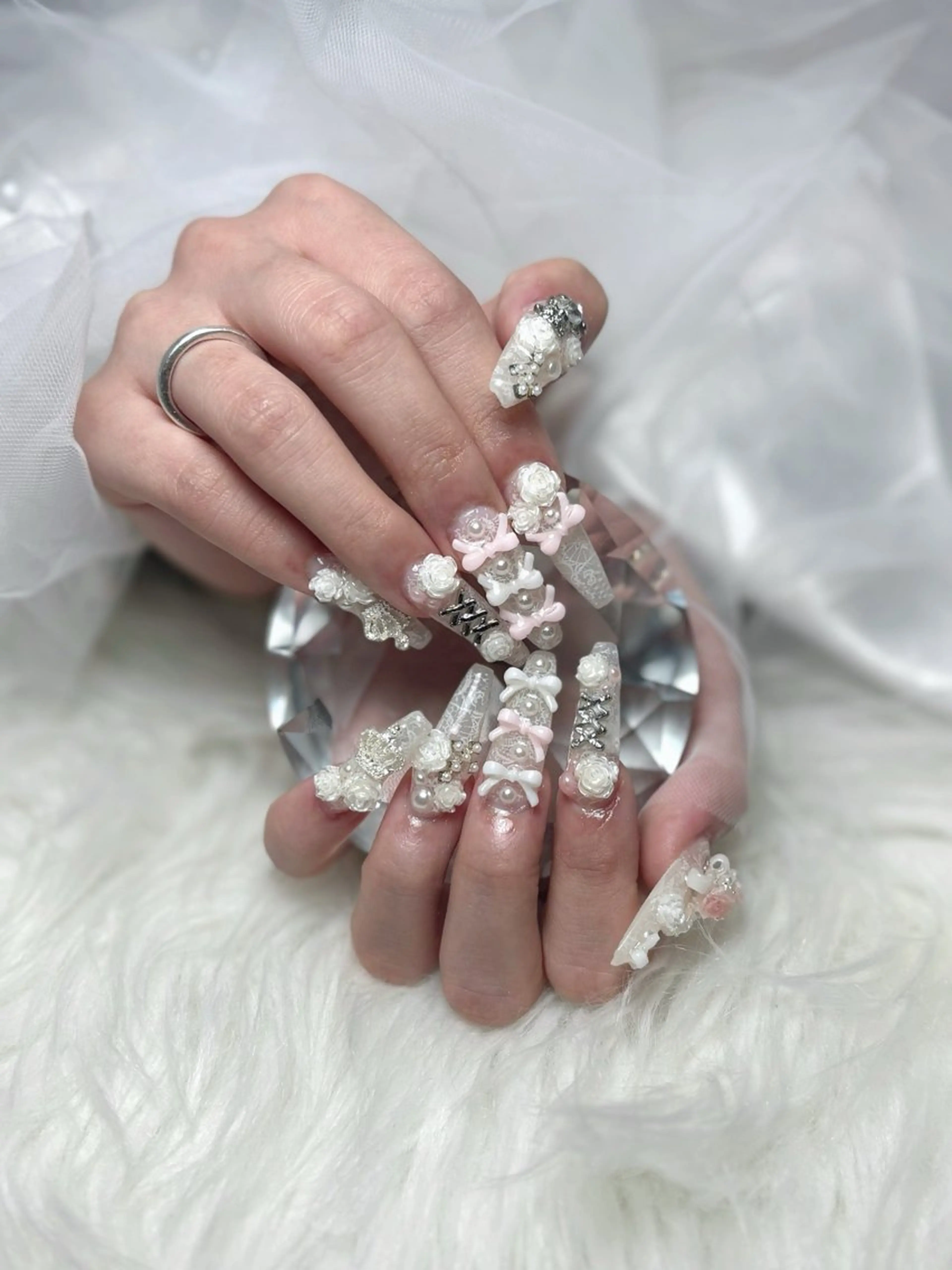 ネイル ハンドネイル 藪木 七海のネイルデザイン