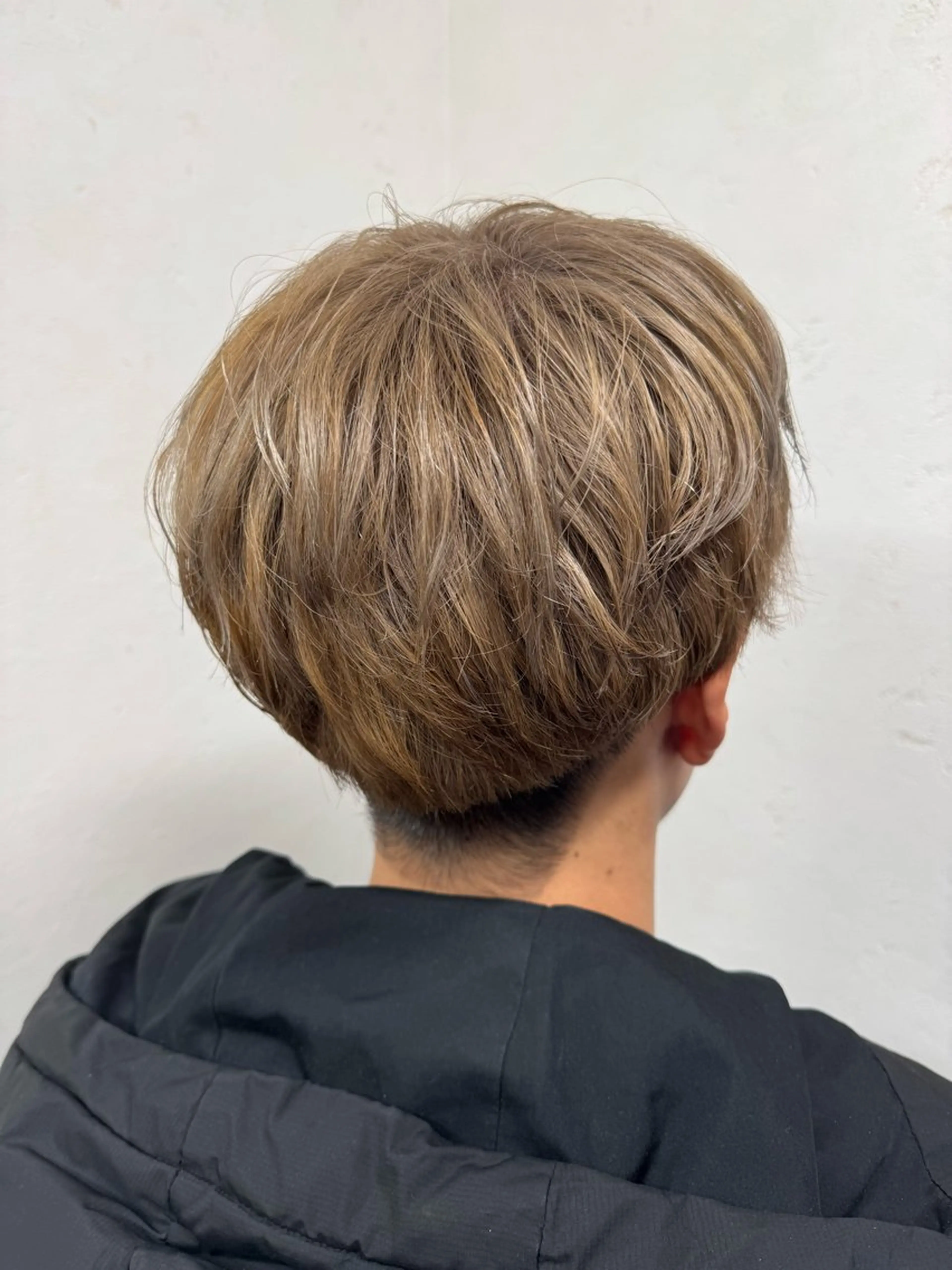 ショート カラー メンズ カット ヘアカラー パーマ/ハイトーン /吉田眞のヘアスタイル