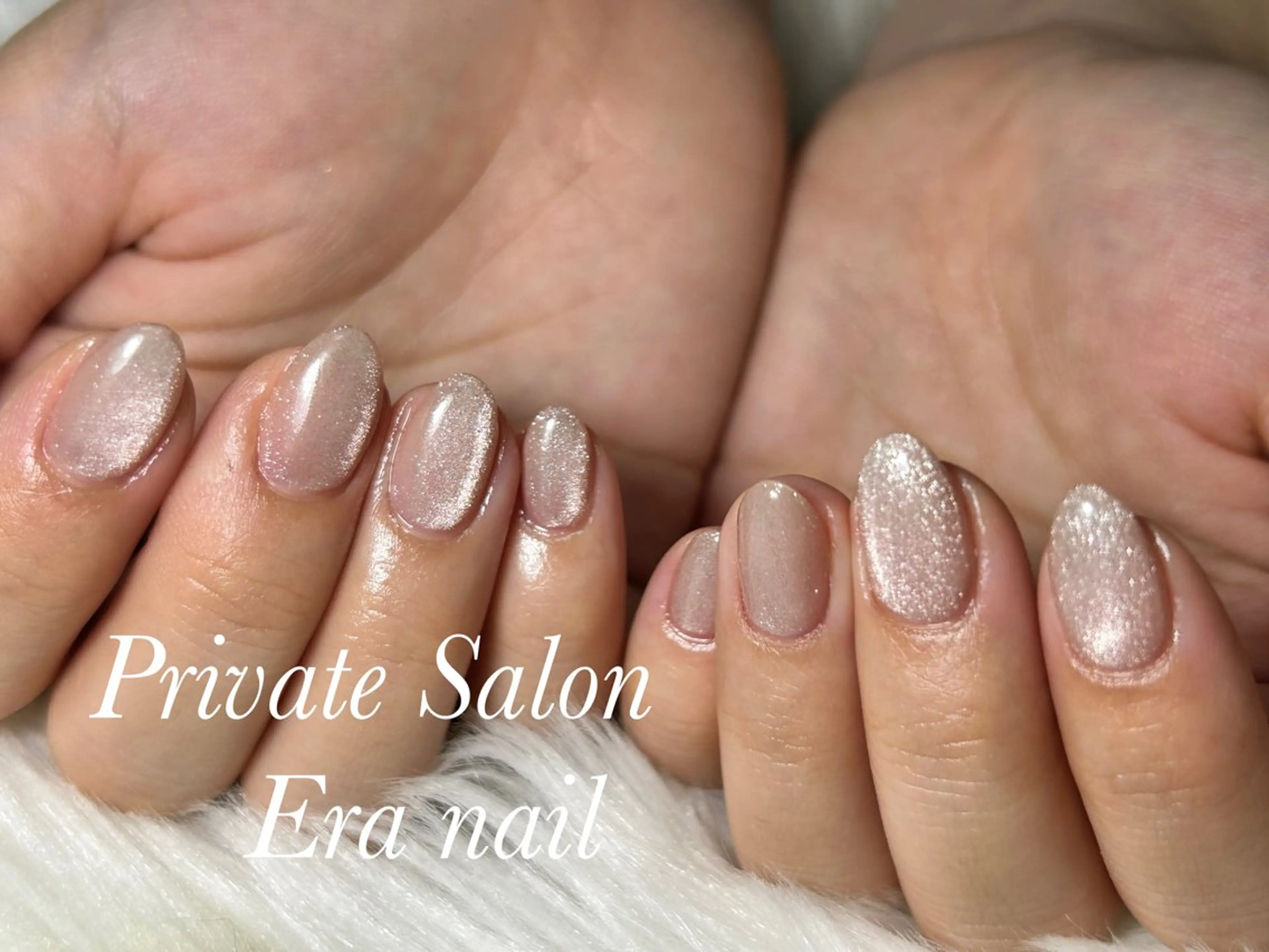 ネイル マグネットネイル マグネットワンカラー ワンカラーネイル ハンドネイル Era nailのネイルデザイン