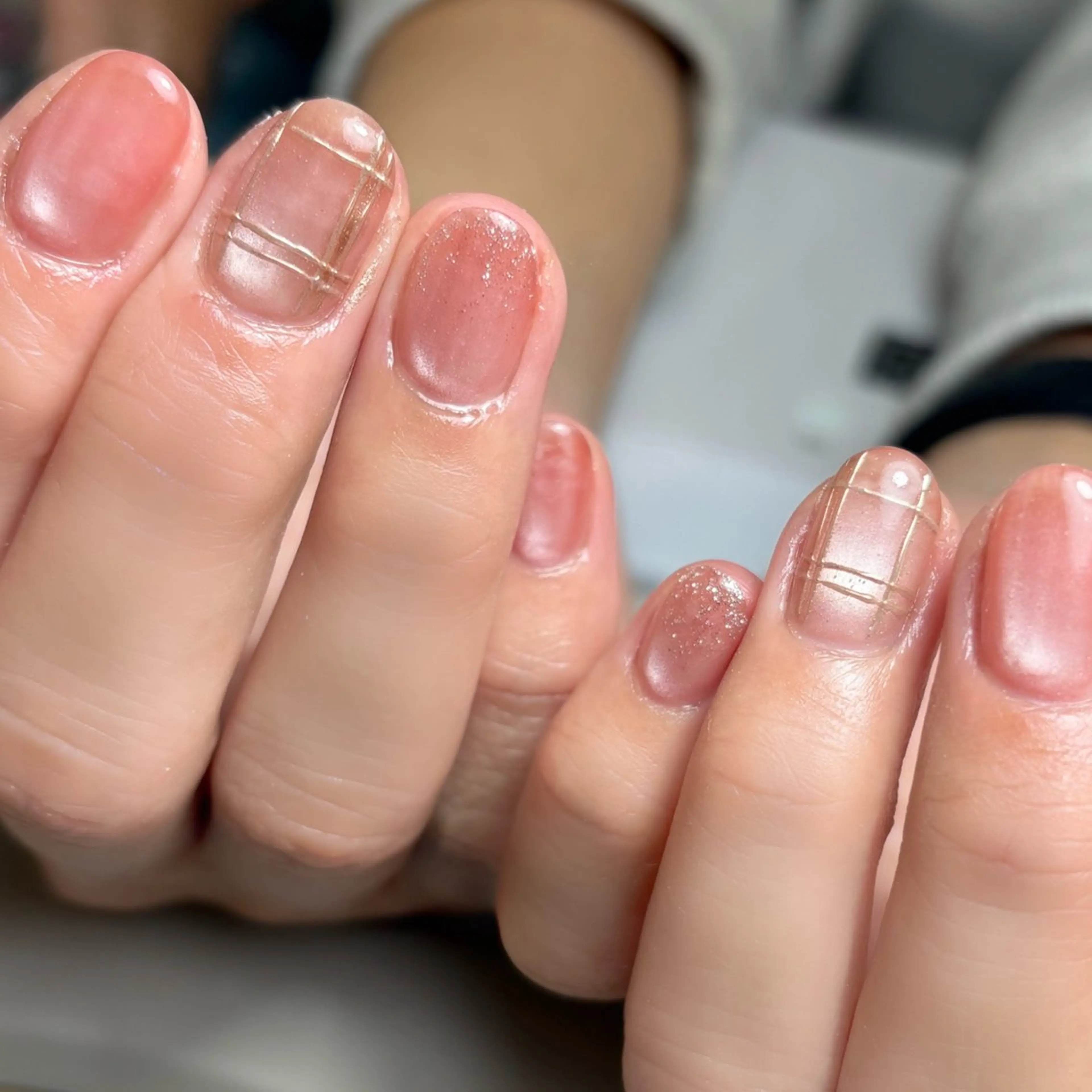 ネイル ハンドネイル r'e blanc wakaのネイルデザイン