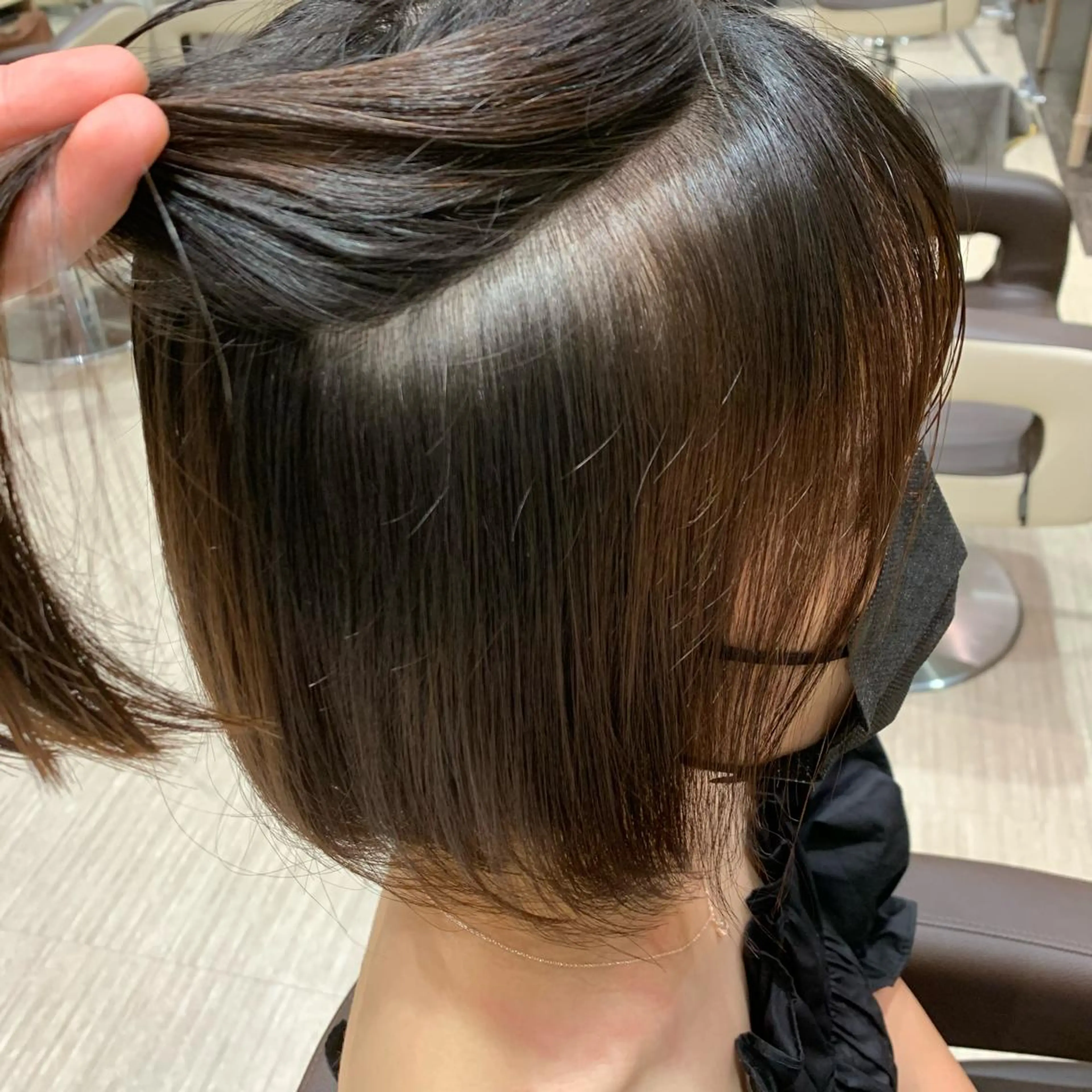 ミディアム 縮毛矯正 🌹髪質改善縮毛特化 小山正悟🌹のヘアスタイル