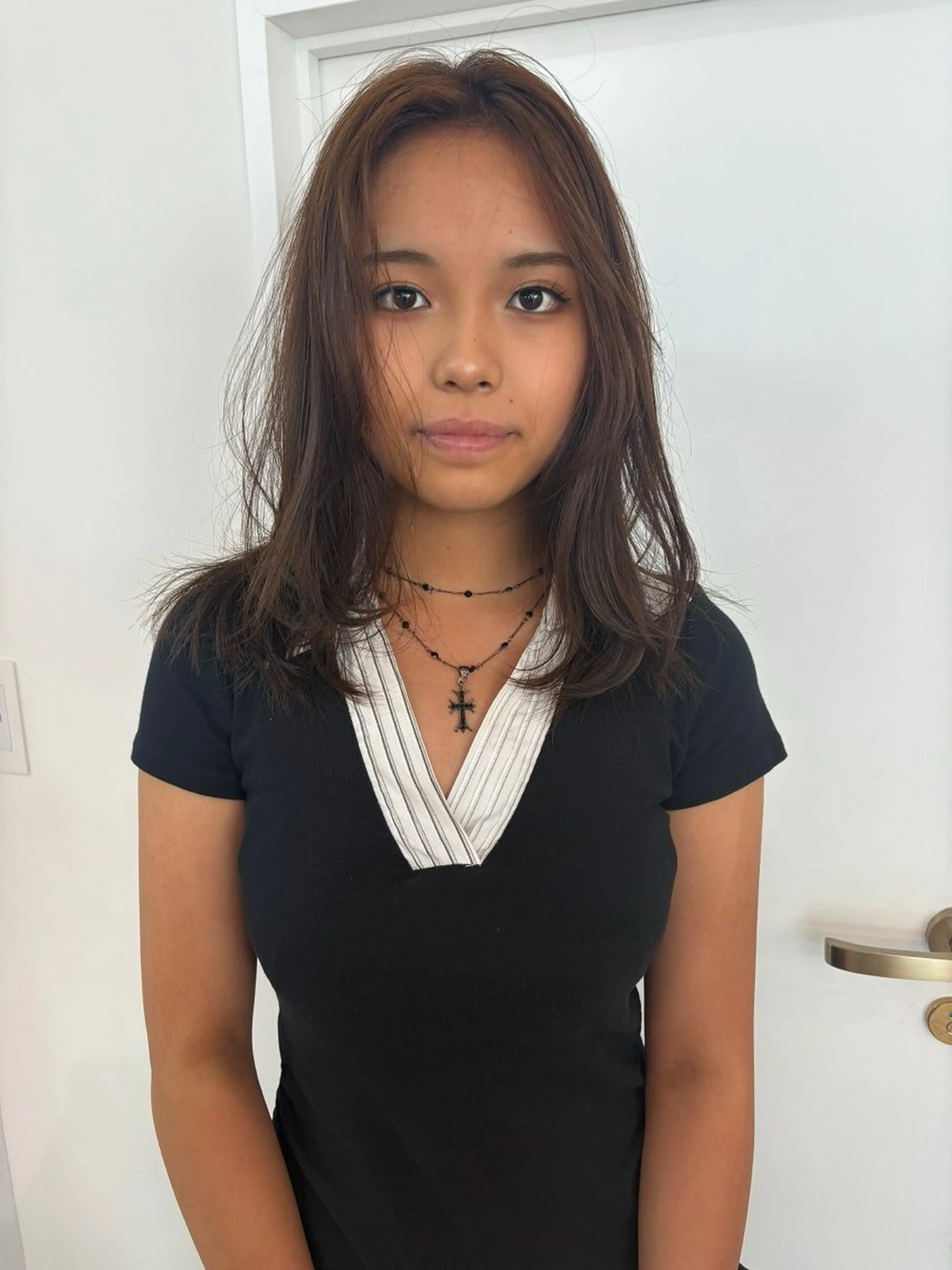 ミディアム カラー カット ヘアカラー ichika/天神 /parc hairのヘアスタイル