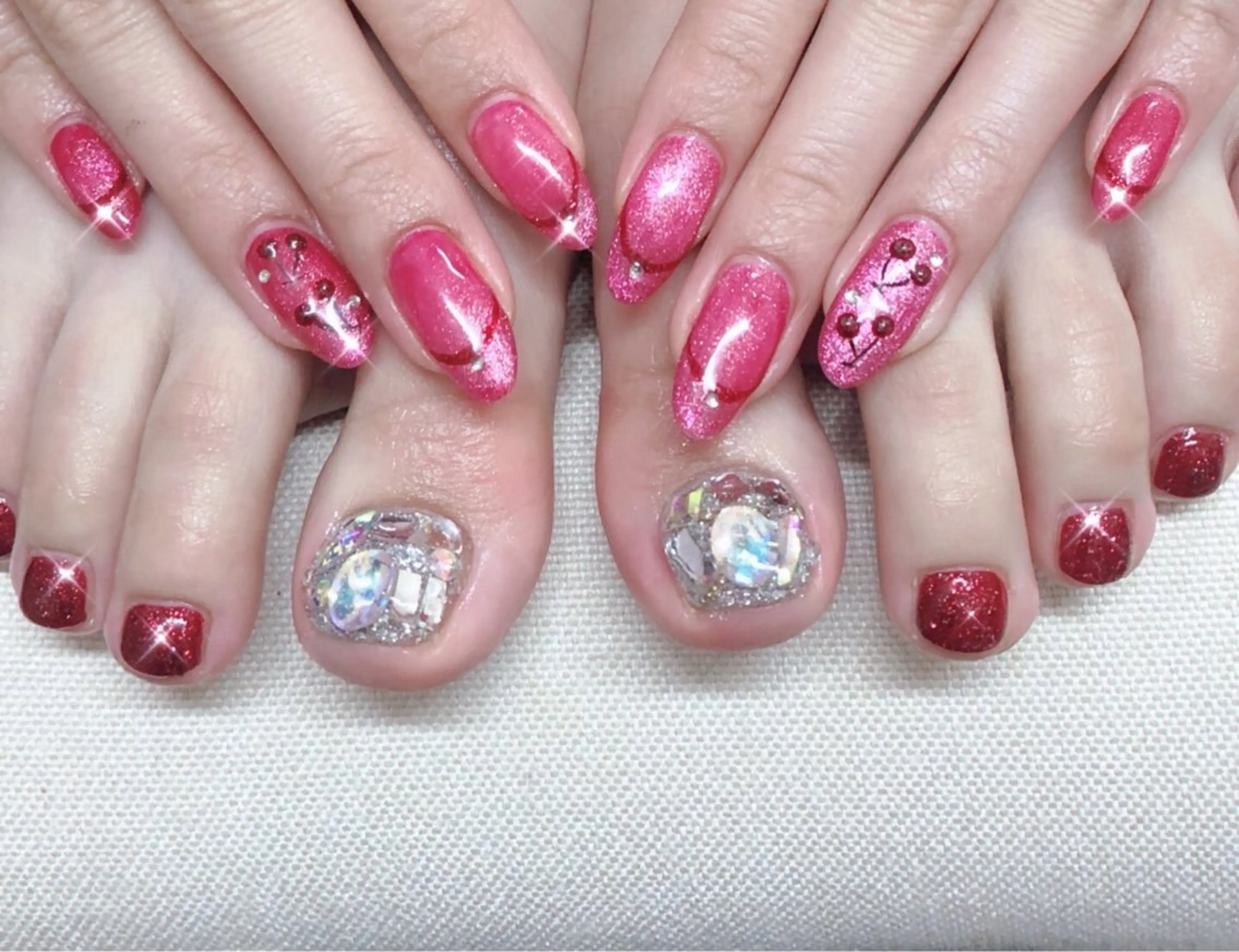 ネイル フットネイル ジェルネイル 韓国ネイル マグネットネイル オフィスネイル 大門浜松町 ネイルのネイルデザイン