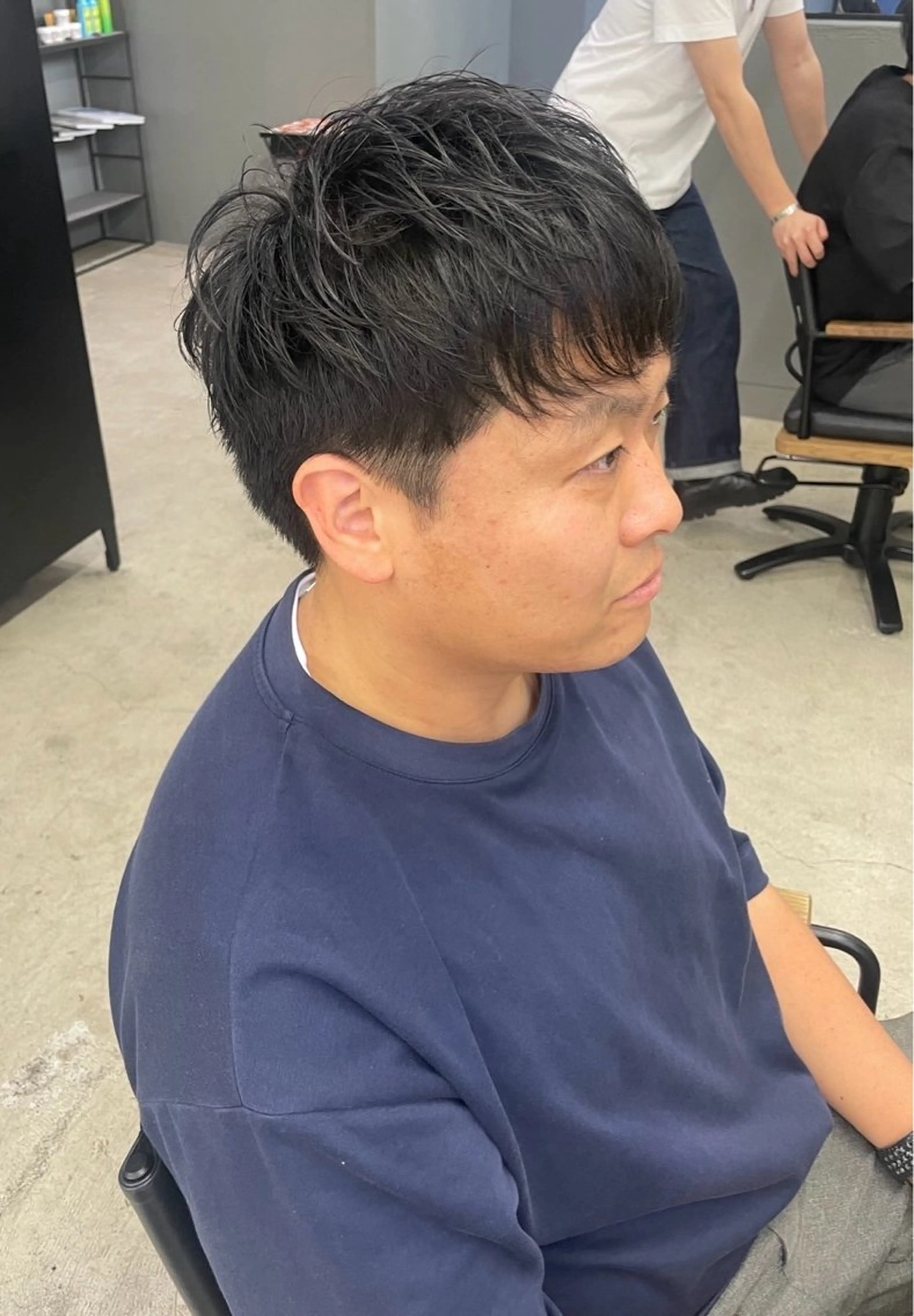 ショート パーマ メンズ メンズ専門サロン wokeのヘアスタイル