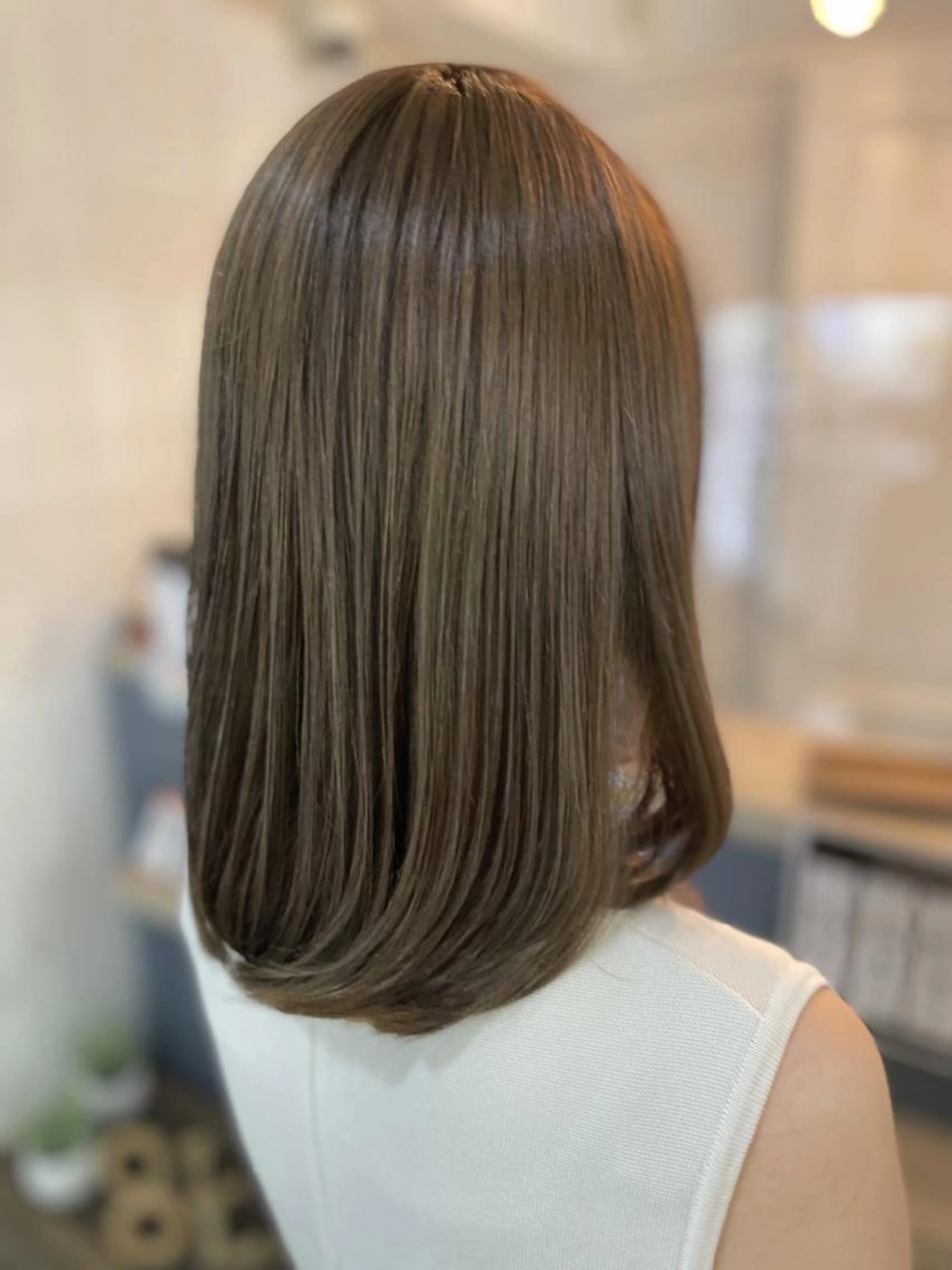 🌿平日限定🌿透明感カラー＋シルクトリートメント☘️💚✨の写真