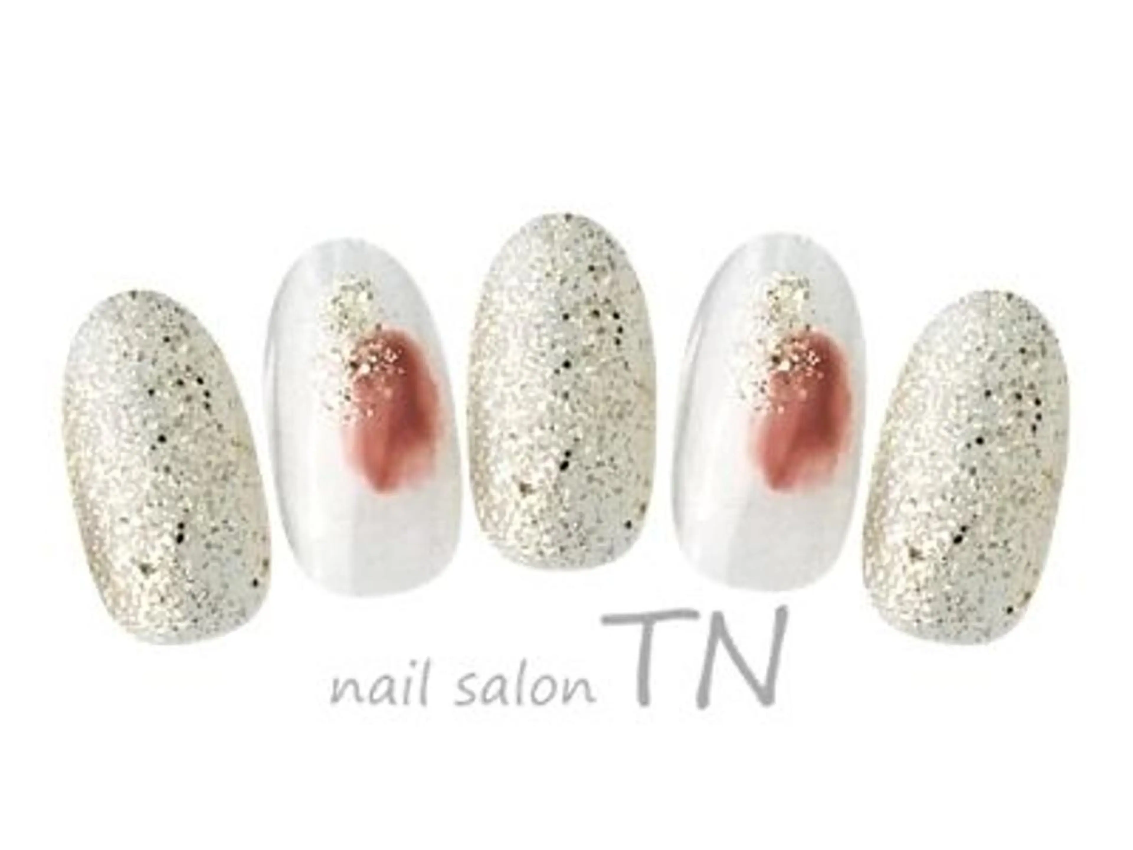 ネイル ニュアンスネイル シンプルネイル 中島 実穂のネイルデザイン