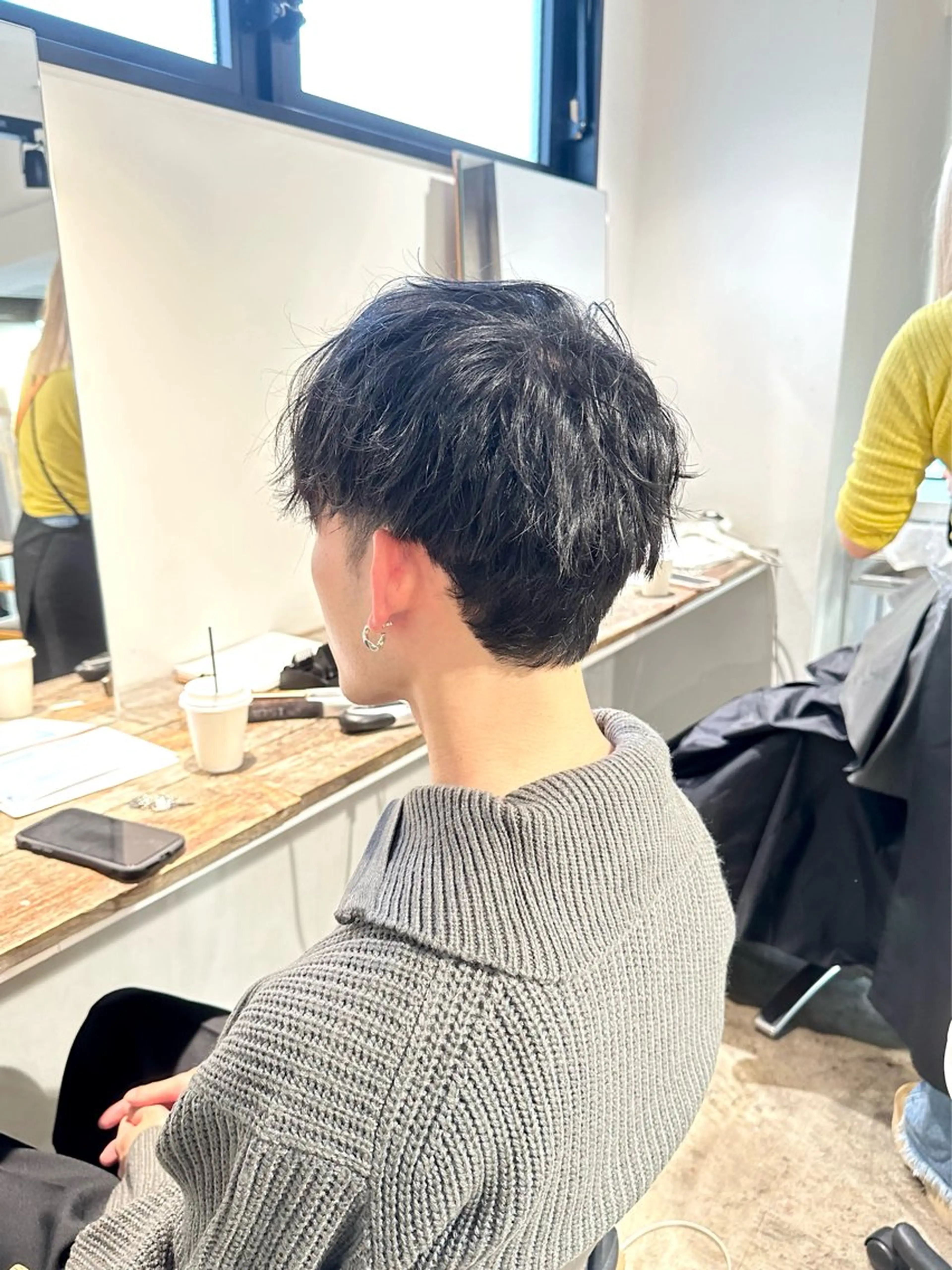 メンズ マッシュ メンズパーマ 刈り上げ カット 骨格補正施術/メンズ 専門美容師/YUYAのヘアスタイル