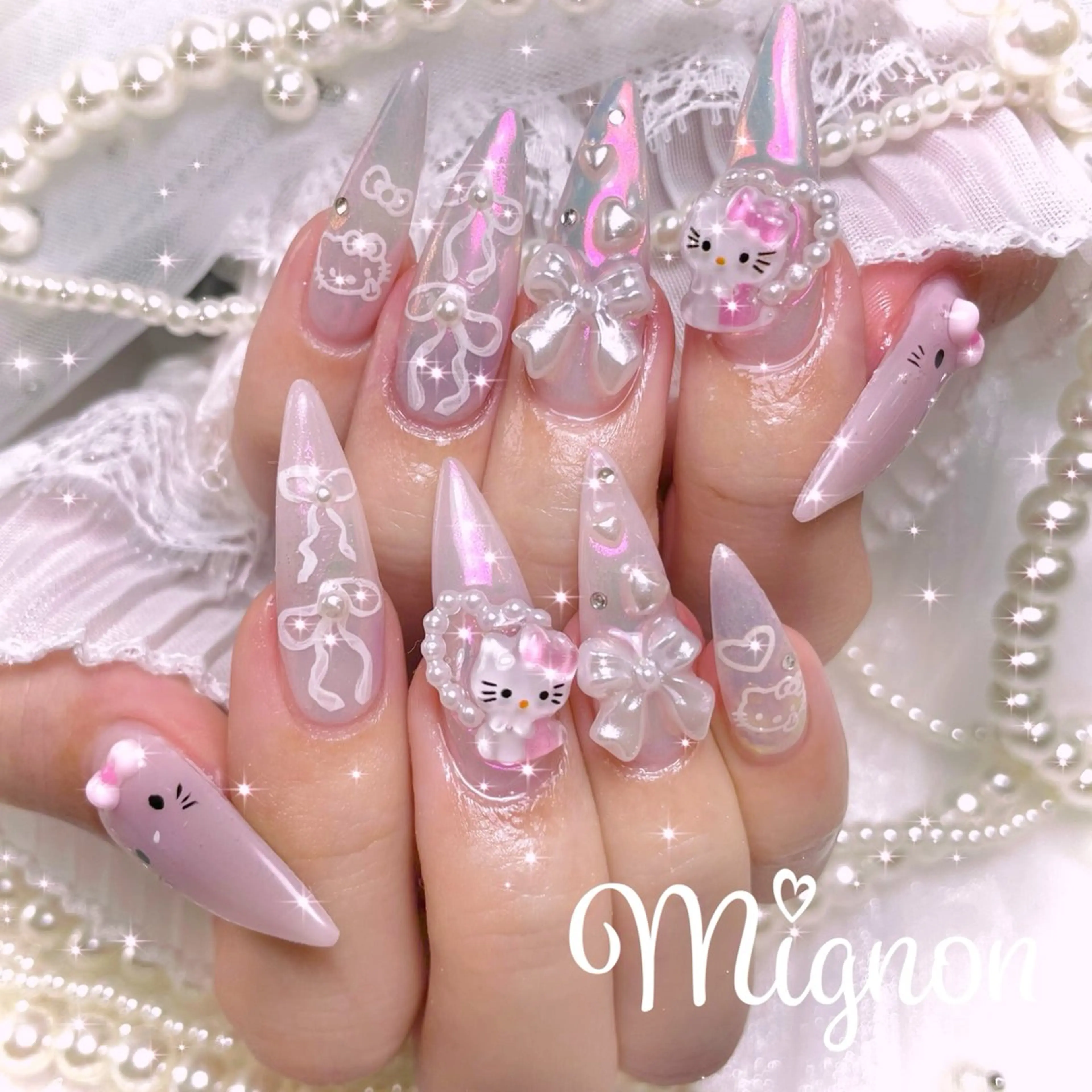 ネイル 持ち込み Mignon所属・nail airiのネイルデザイン