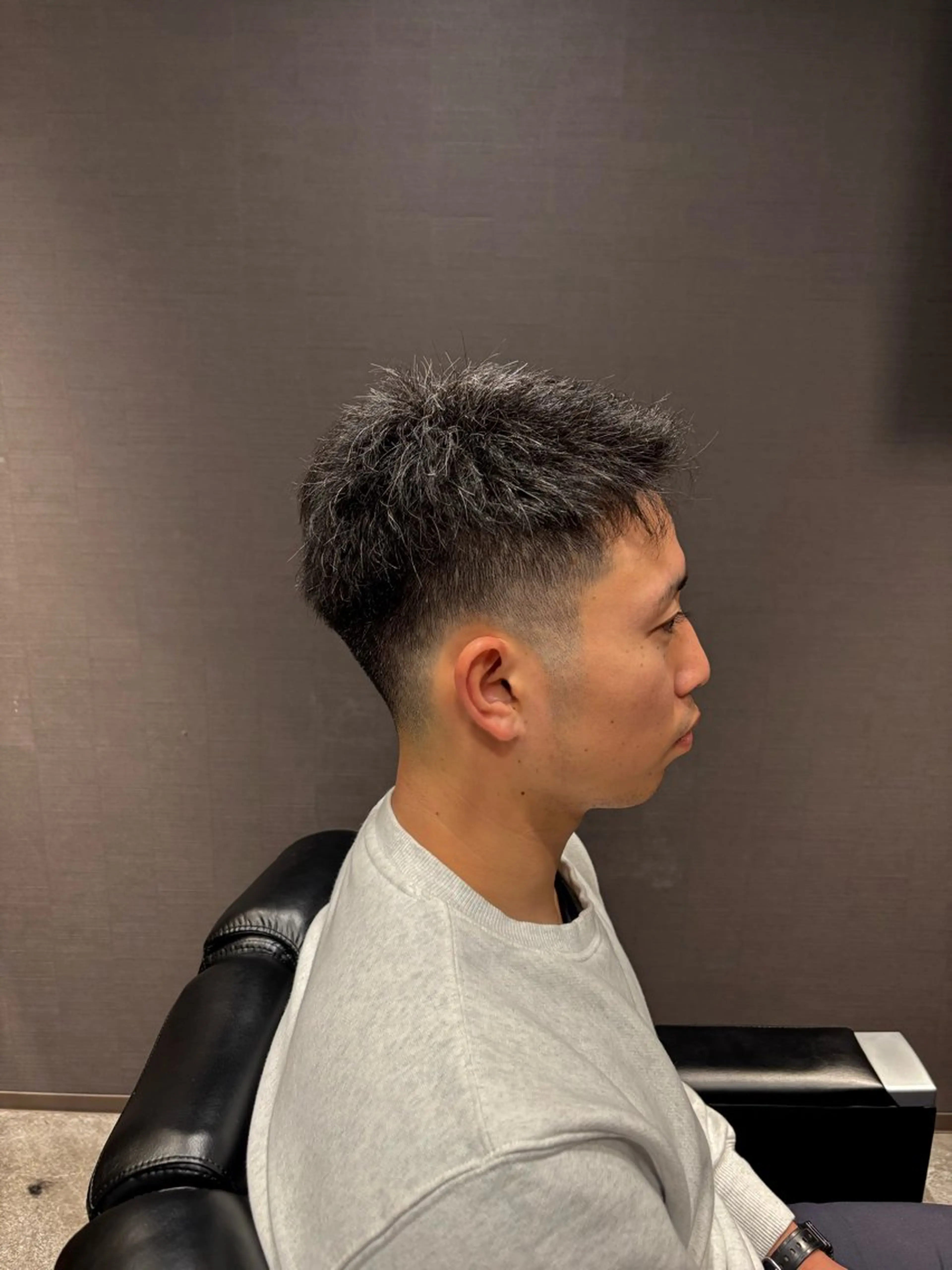 メンズカット(カットモデル)の写真