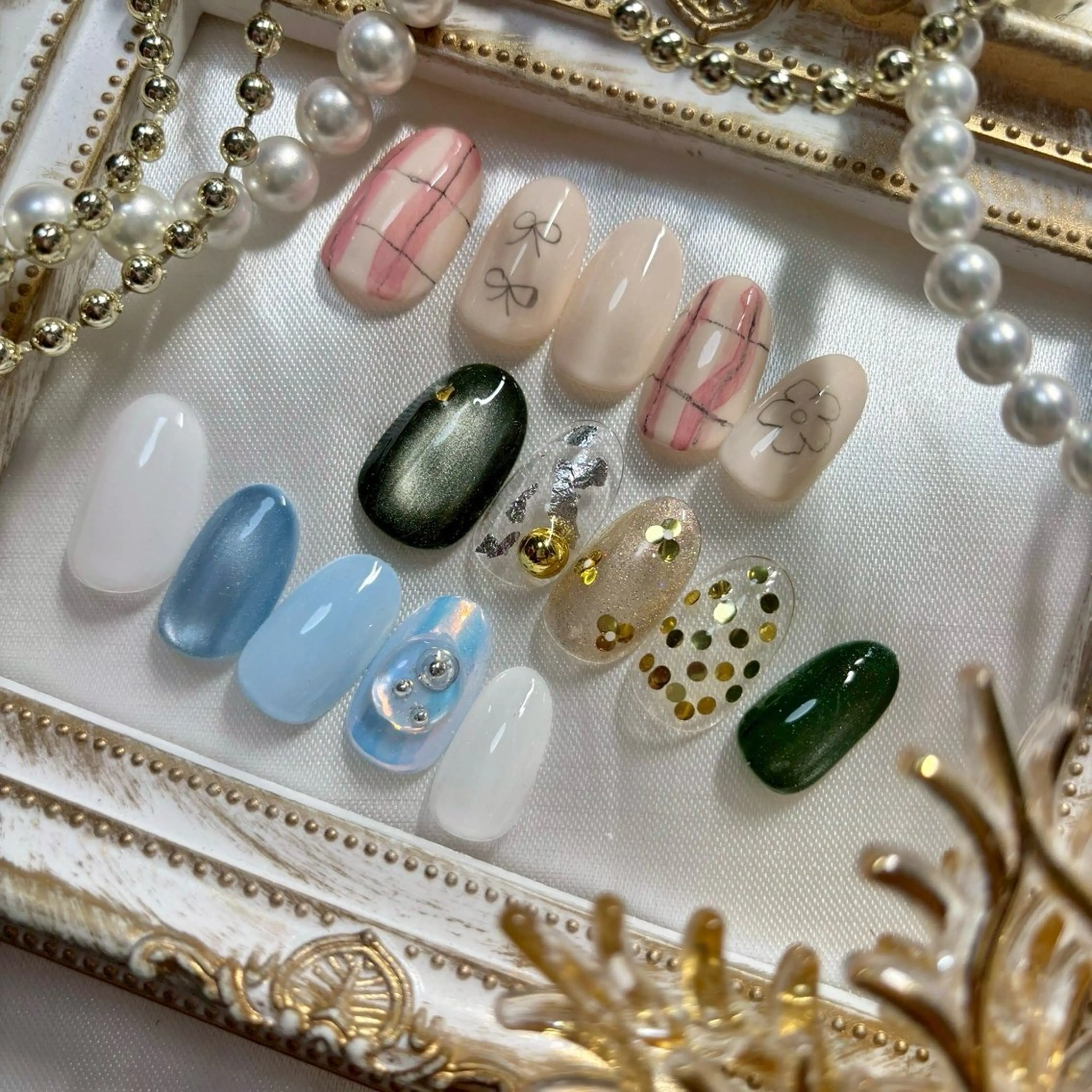 ネイル ハンドネイル cerisier セリシールのネイルデザイン