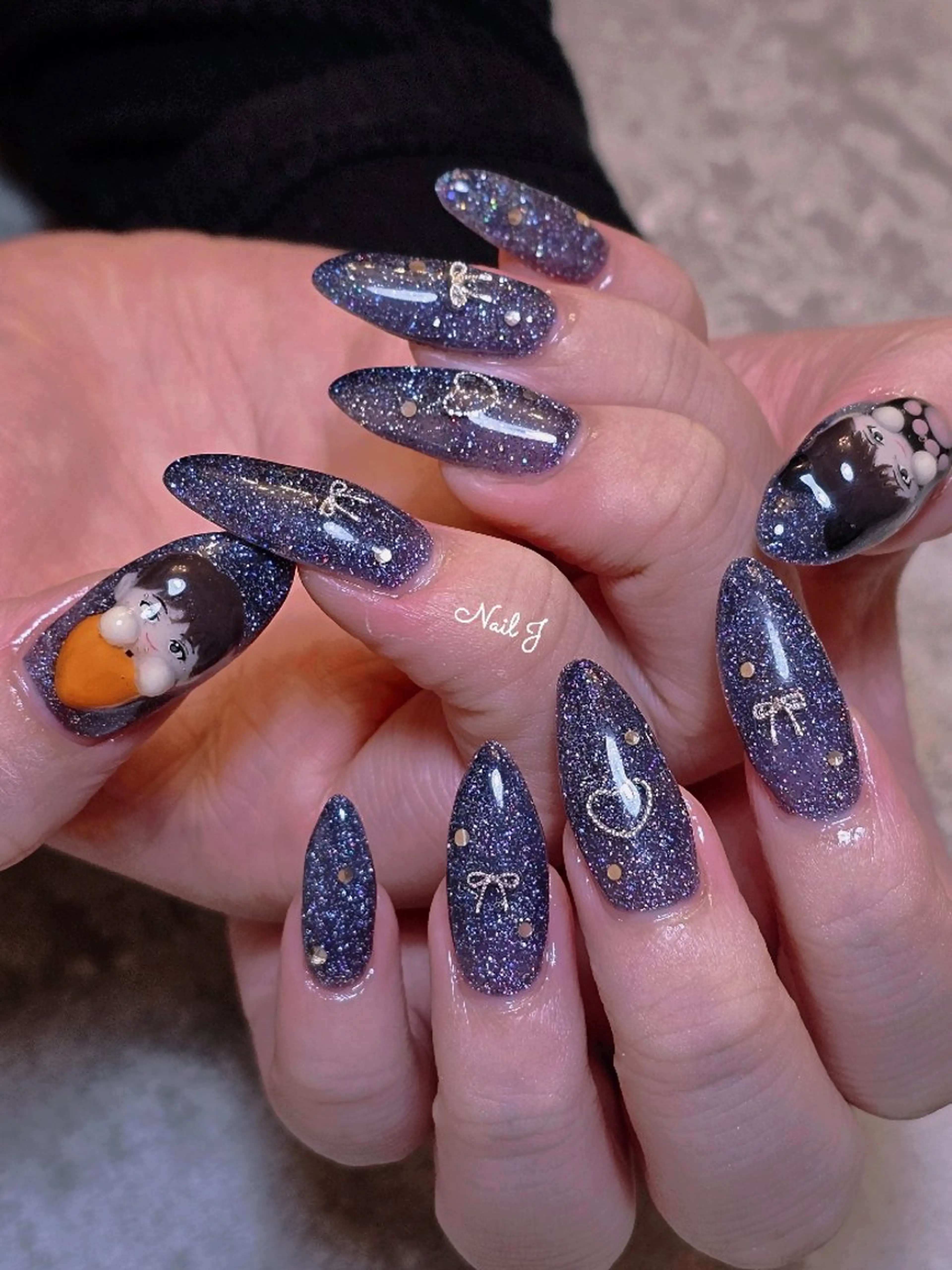ネイル 韓国ネイル 持ち込み ハンドネイル Nail Jのネイルデザイン