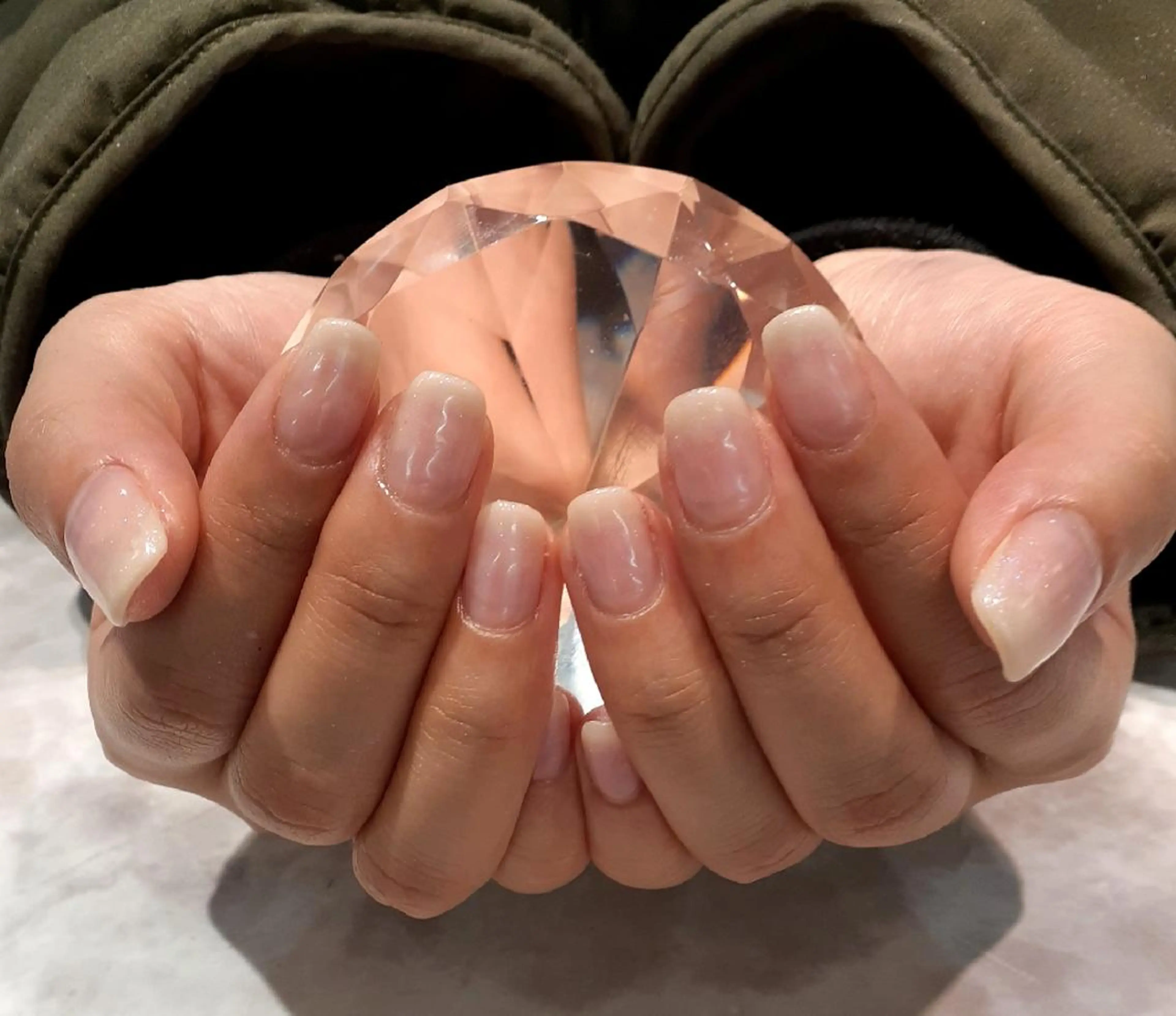 ネイル ワンカラーネイル Liora所属・nail mnのネイルデザイン