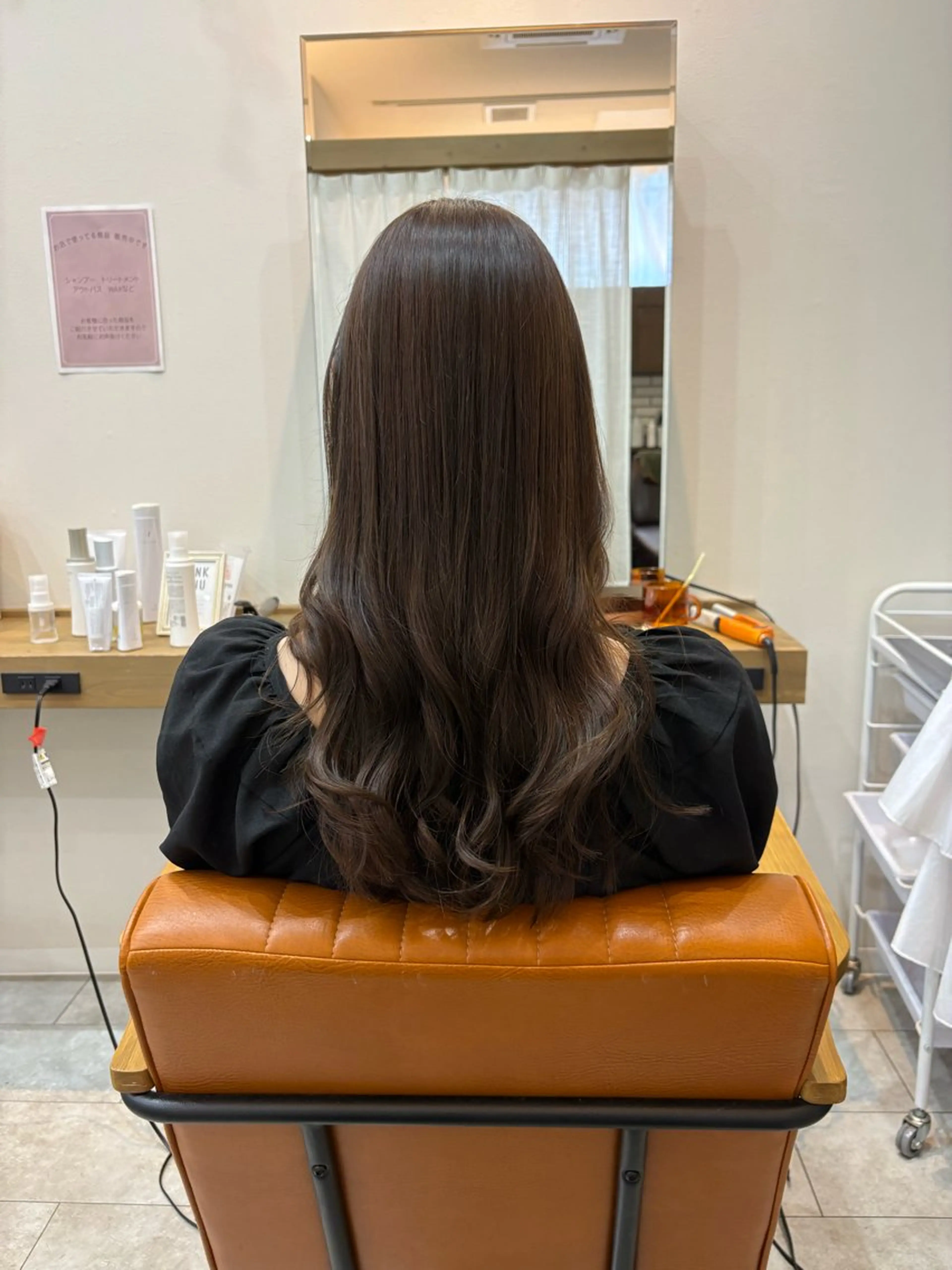 ロング SANELI所属・千々和 杏夏のヘアスタイル