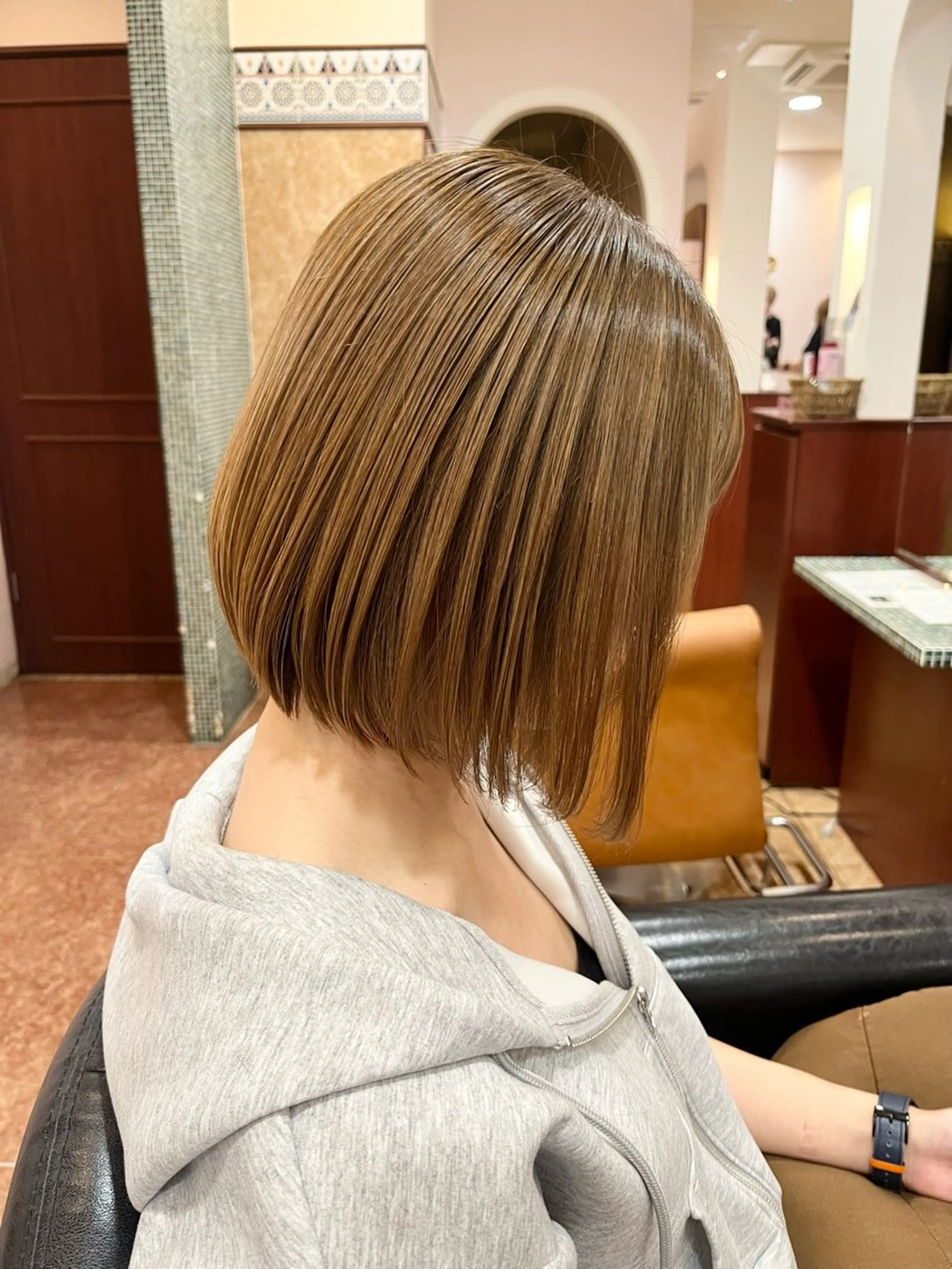 ショート カラー ショートヘア カット ヘアカラー 平松 由基のヘアスタイル