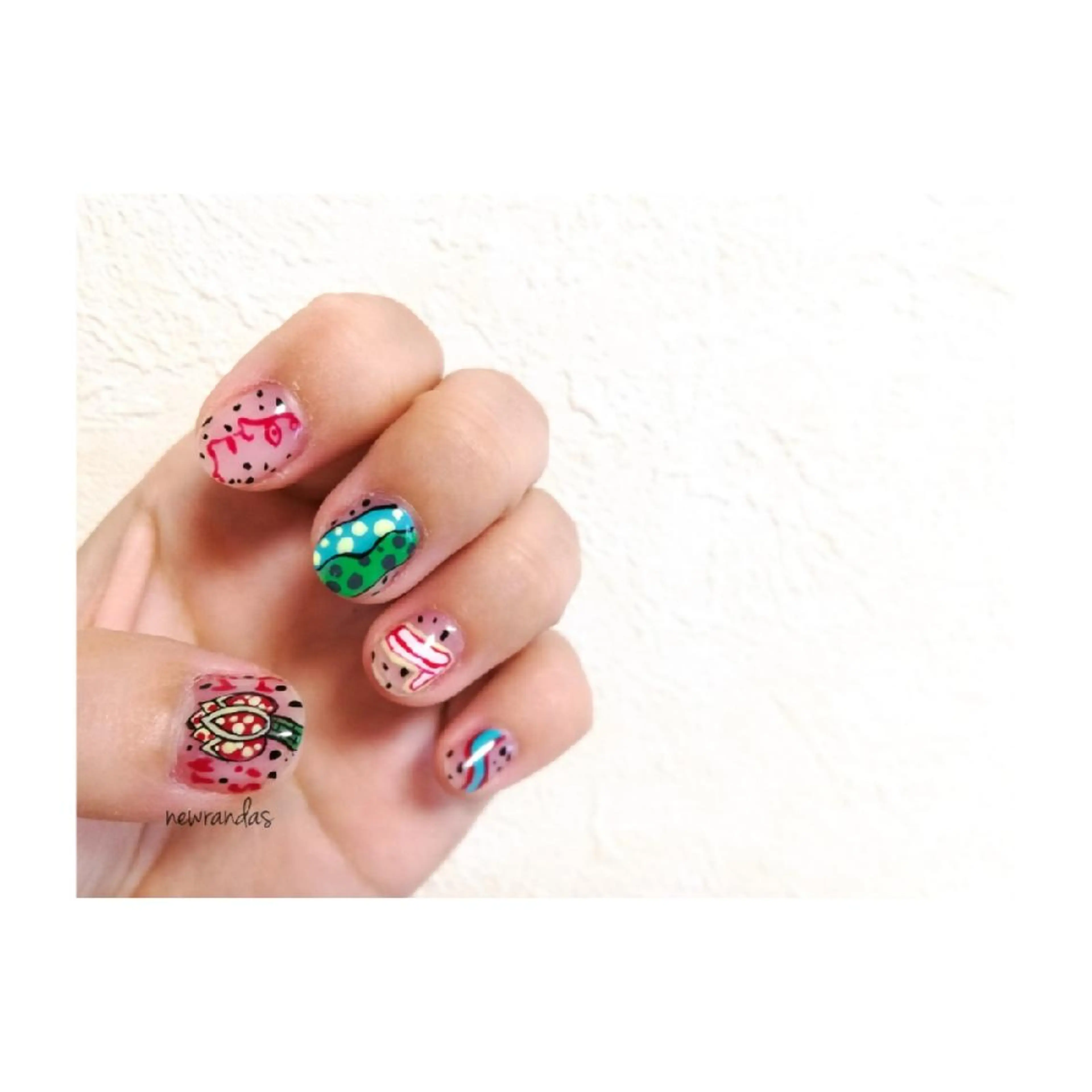 ネイル newrandas hitomiのネイルデザイン