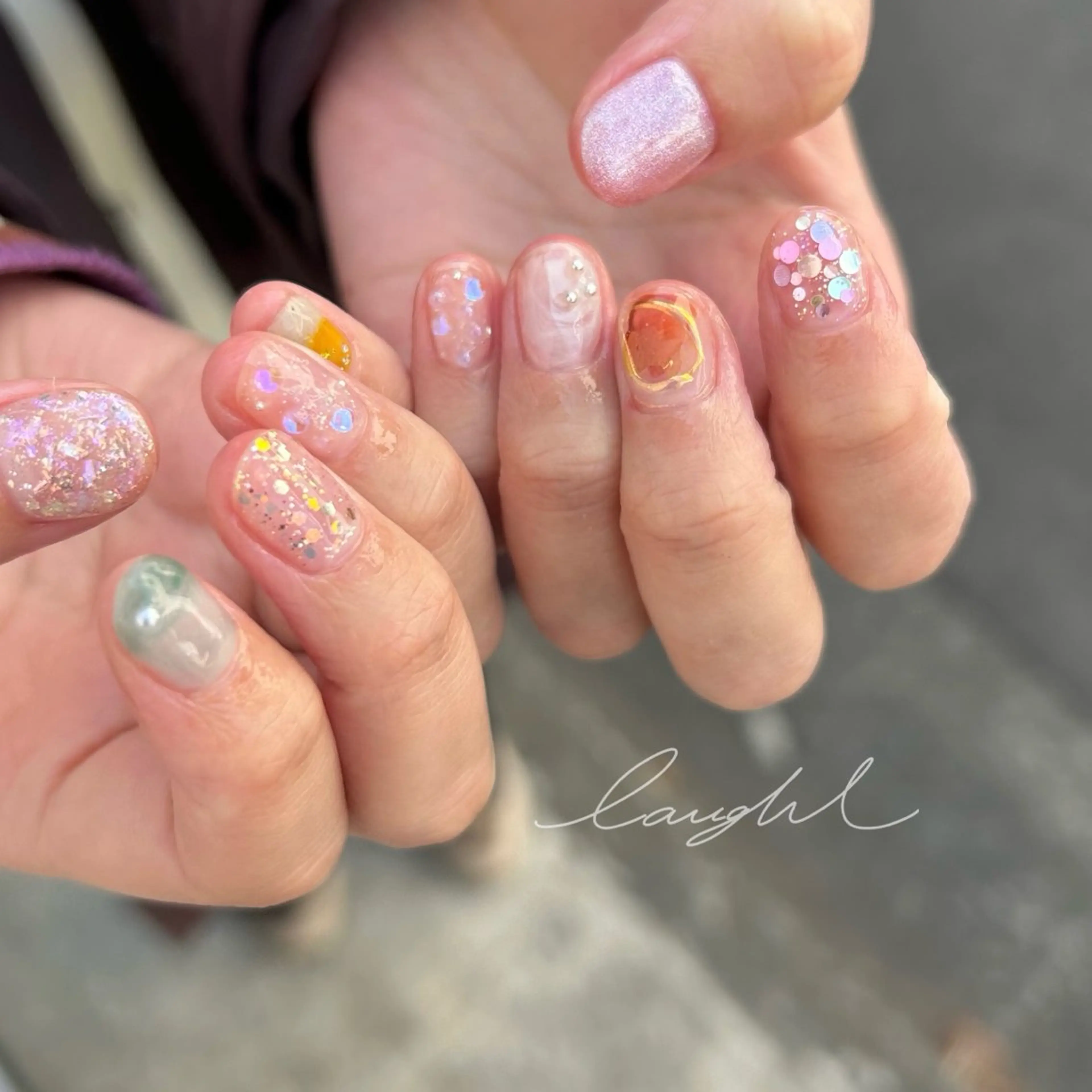 ネイル Yumi 広尾|恵比寿ネイルのネイルデザイン