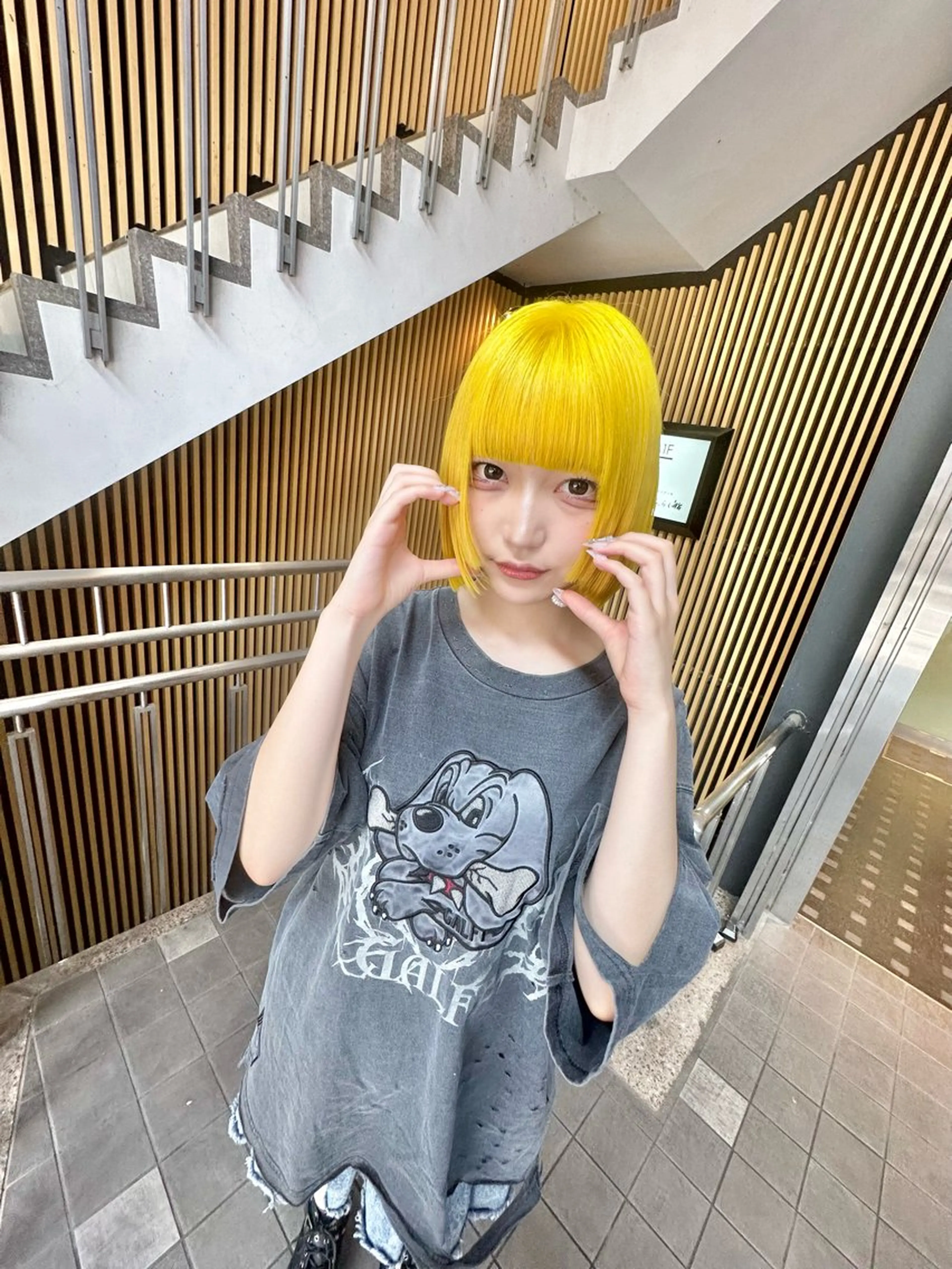 ショート カラー Selenehair 三条本店のヘアスタイル