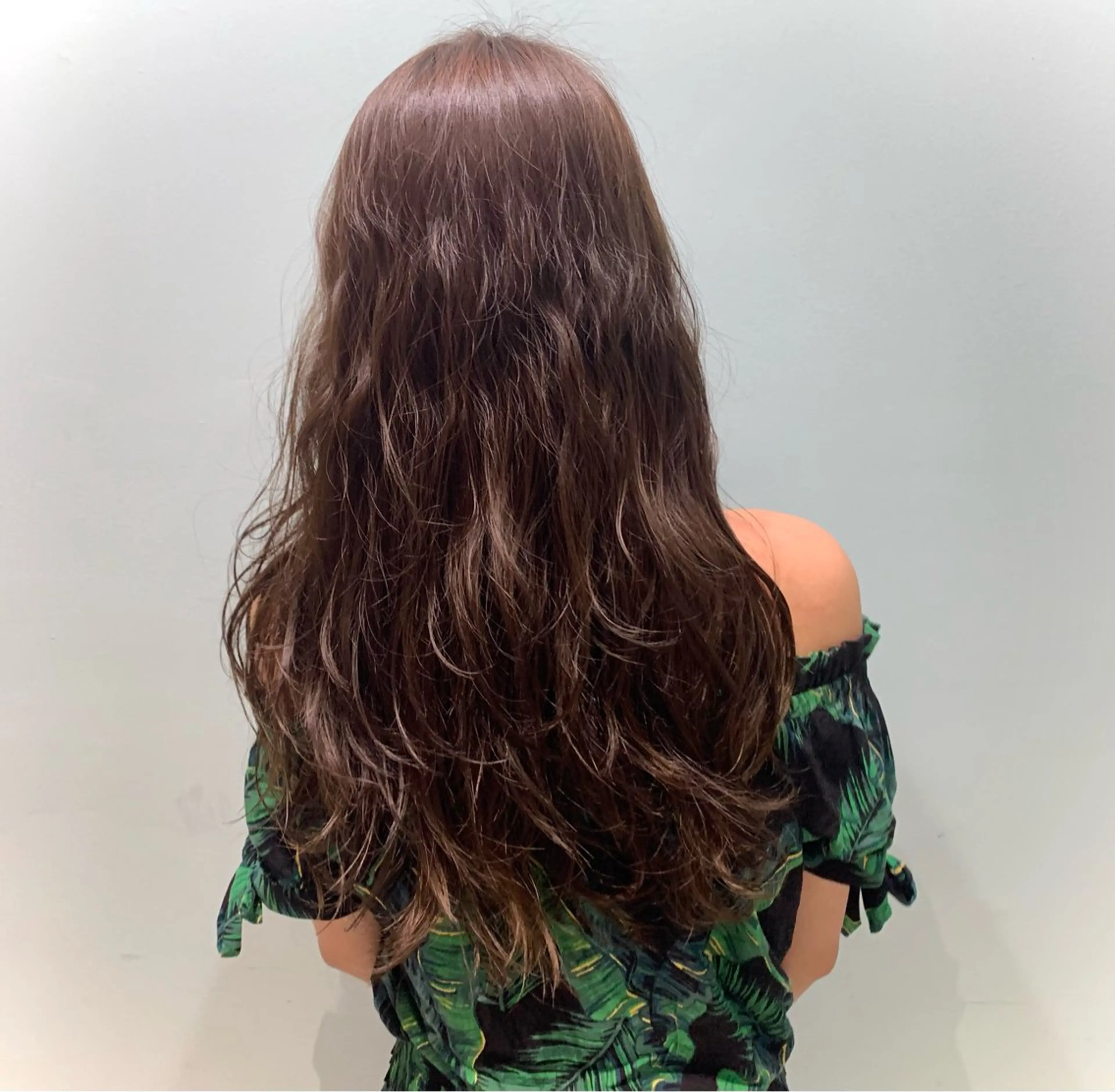 ロング カラー ブラウンカラー ナチュラルブラウン カラー🫧/鎌倉 縮毛矯正/大空のヘアスタイル