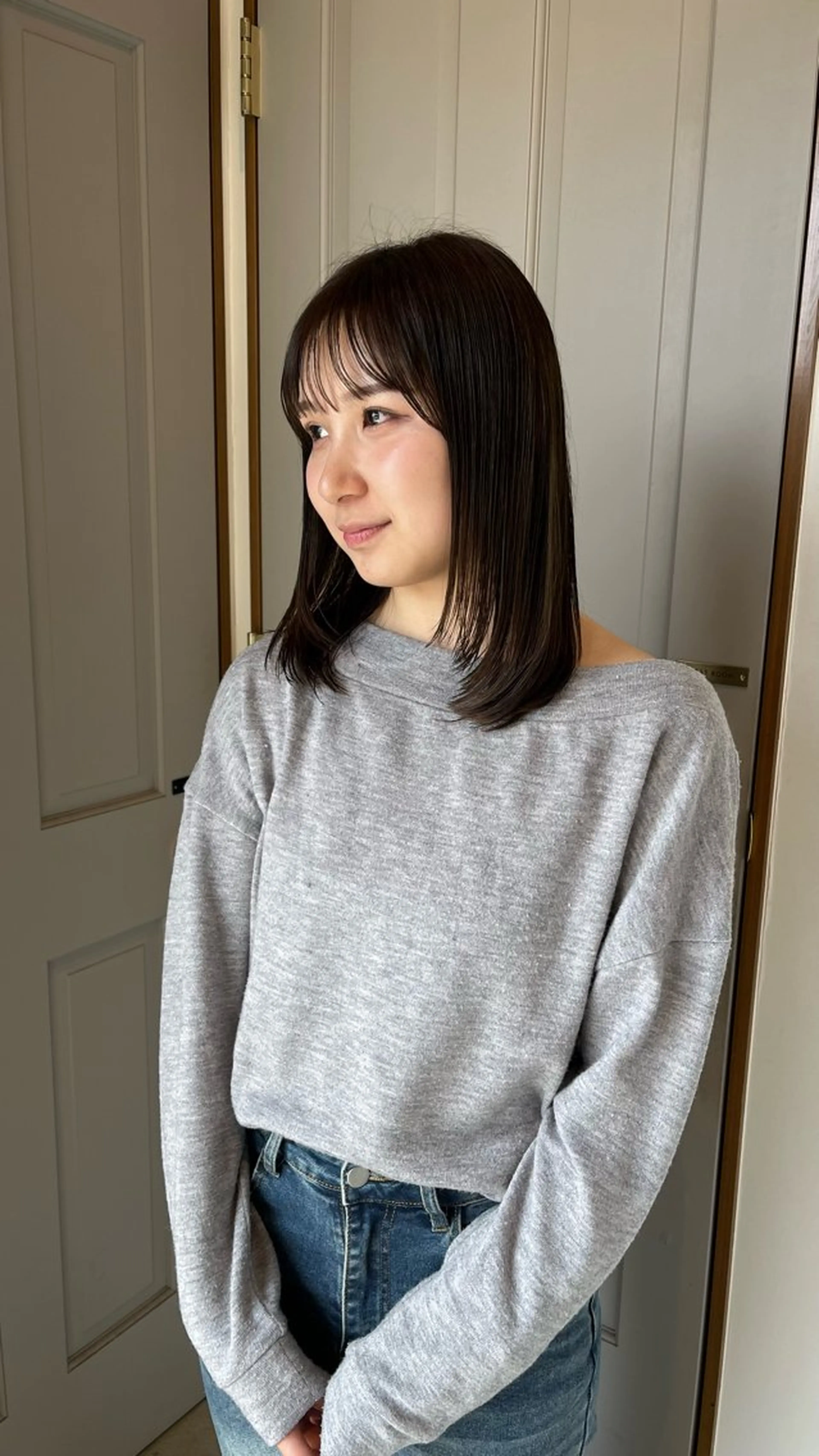 《全体カット+透明感カラー⛅️》一緒にお洒落スタイルつくりましょう❕なんでも相談してください✨の写真