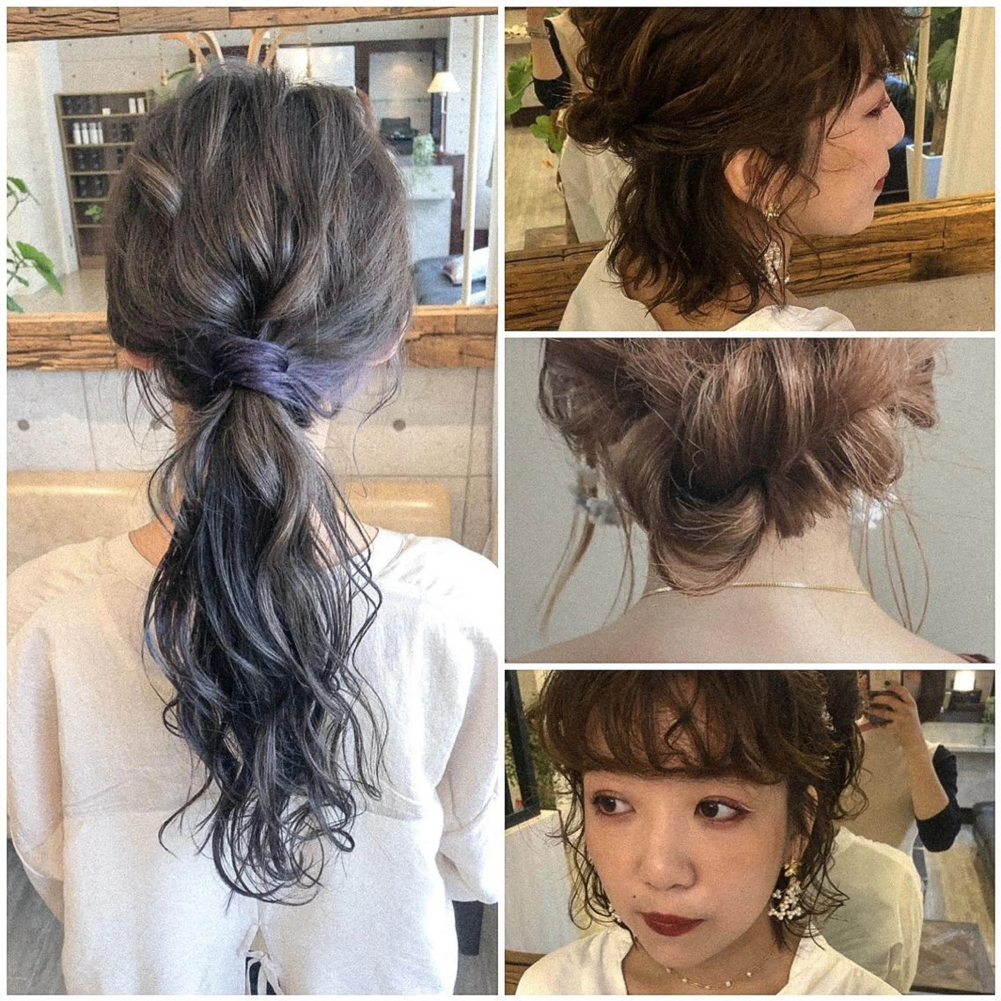 ヘアアレンジ ヘアセット カラーパティシエ facce🌼ikoのヘアスタイル