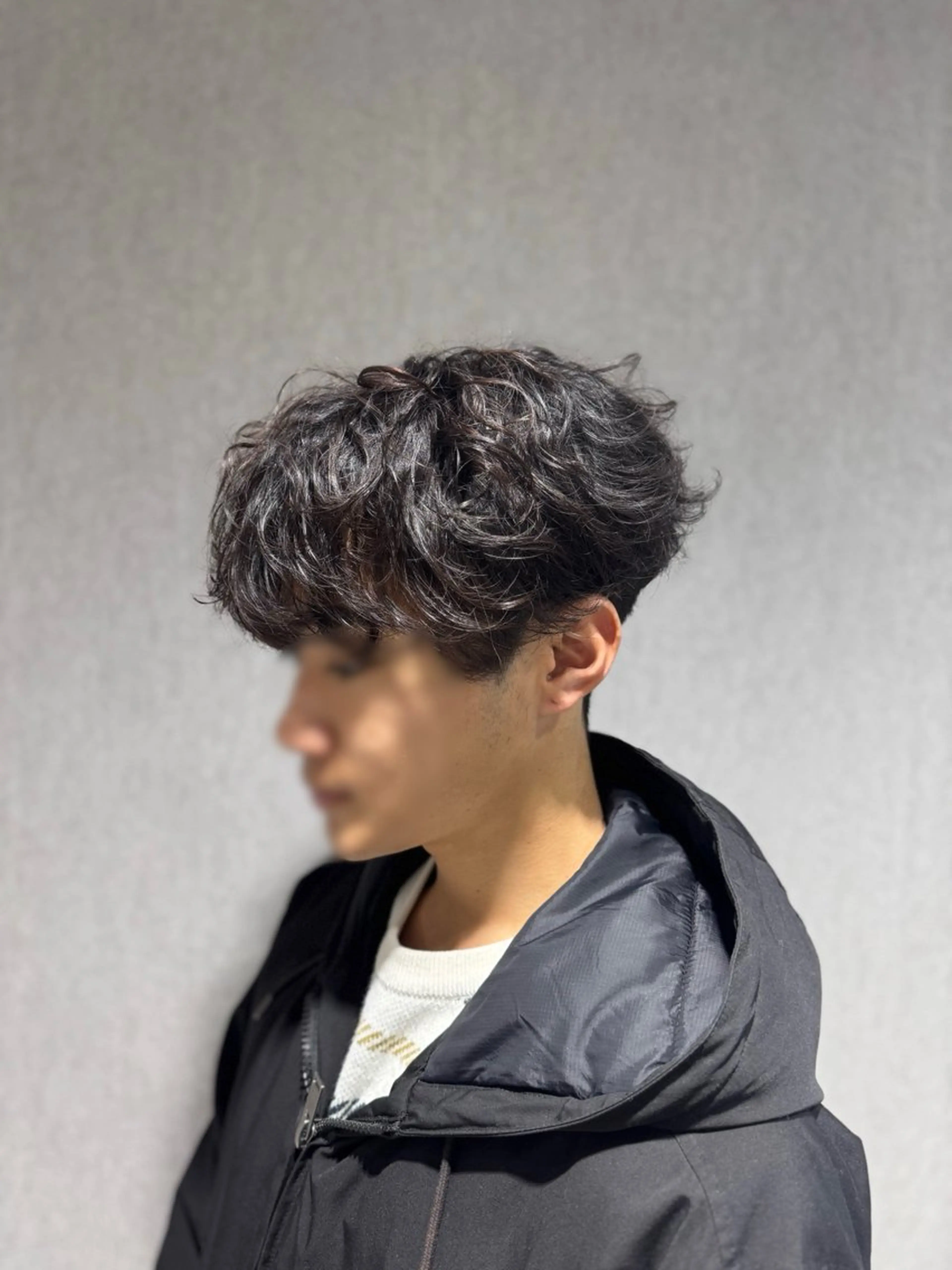 メンズ メンズパーマ 曲がる縮毛/カルマパ ーマ/池袋/横村大全のヘアスタイル