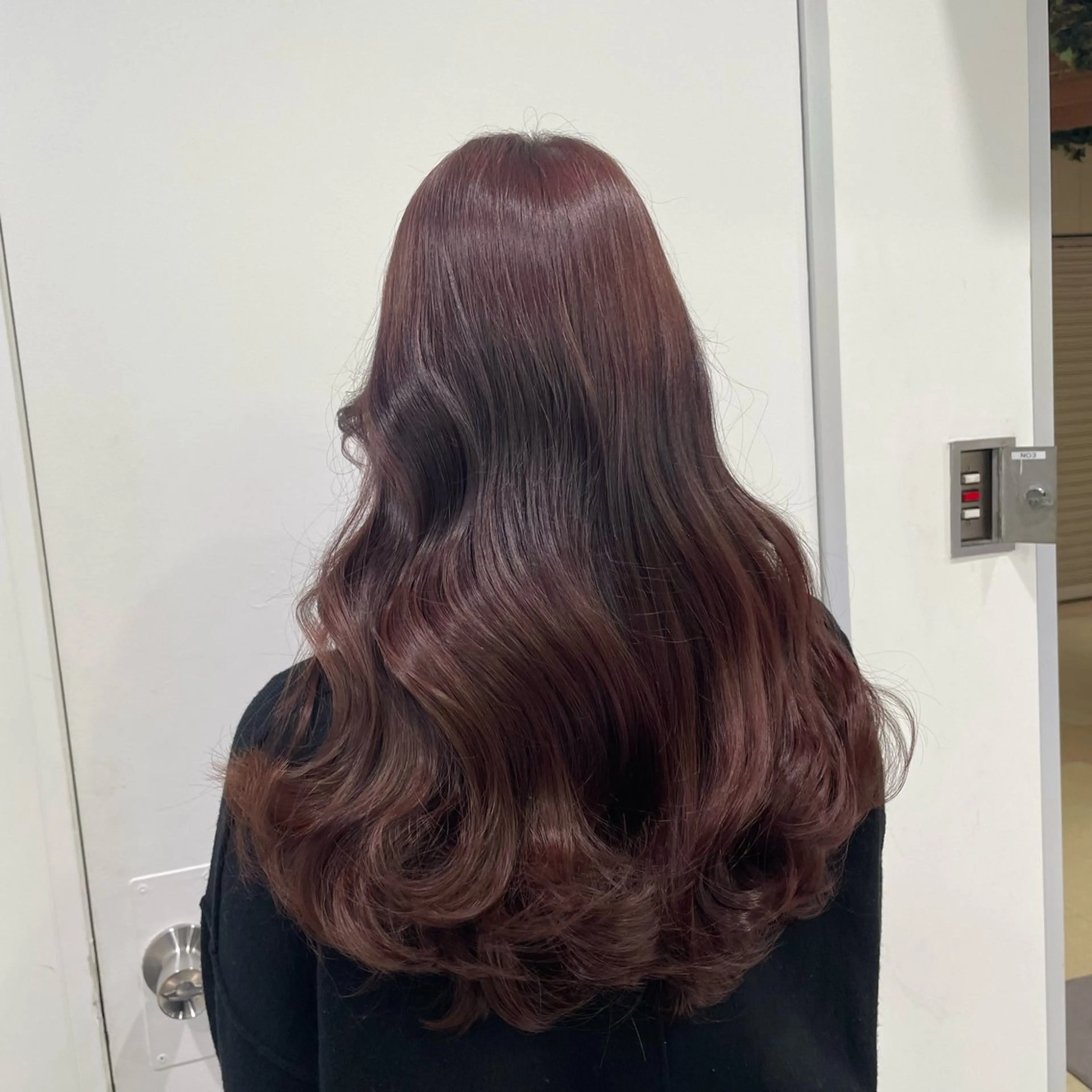 セミロング カラー カット ヘアカラー トリートメント ヘッドスパ ヘアセット 大人っぽ♡上品な暖色 ♡ブリーチなし♡のヘアスタイル