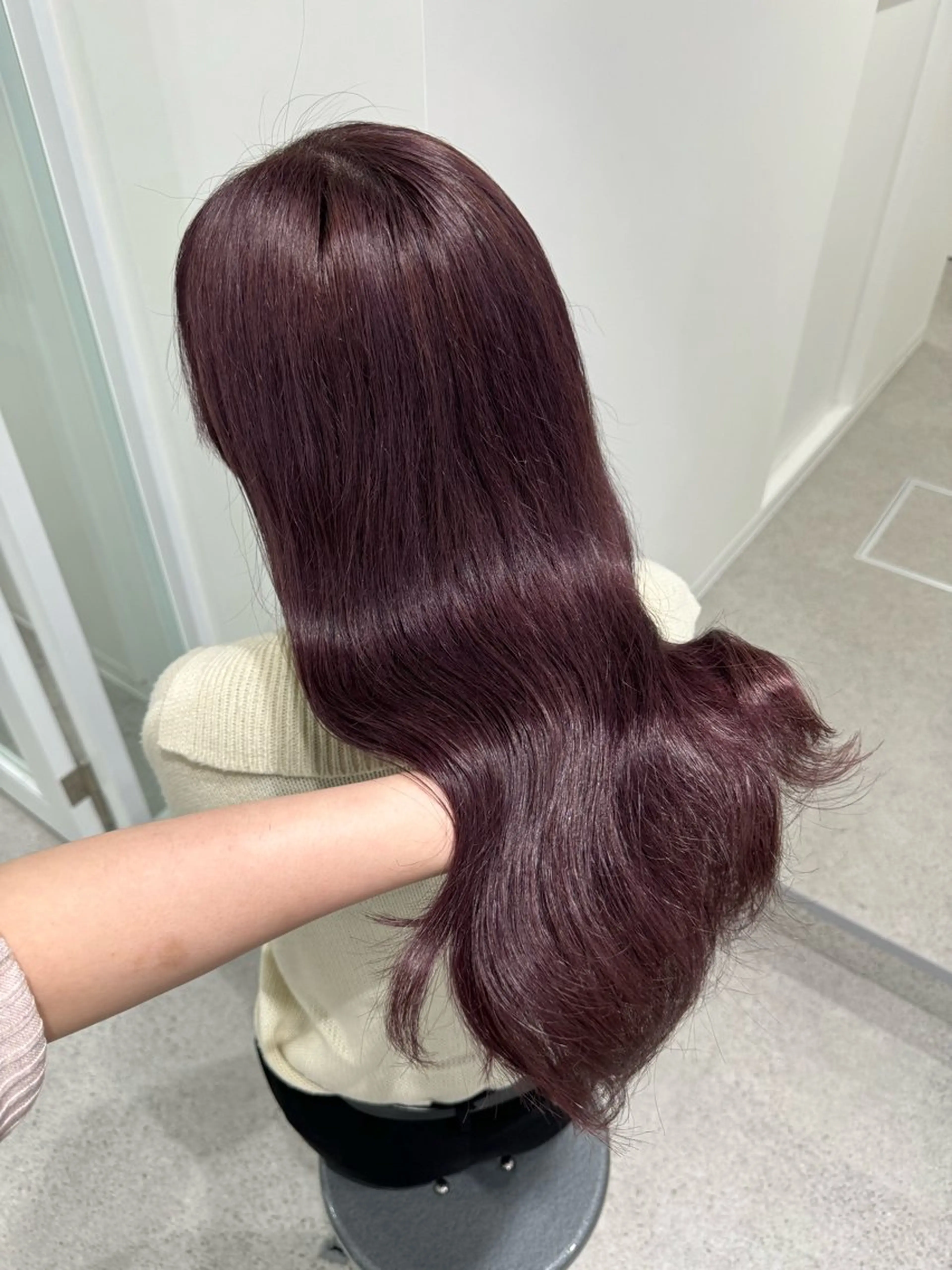 ロング 💗暖色カラー💗 ツヤ髪💗Mayaのヘアスタイル