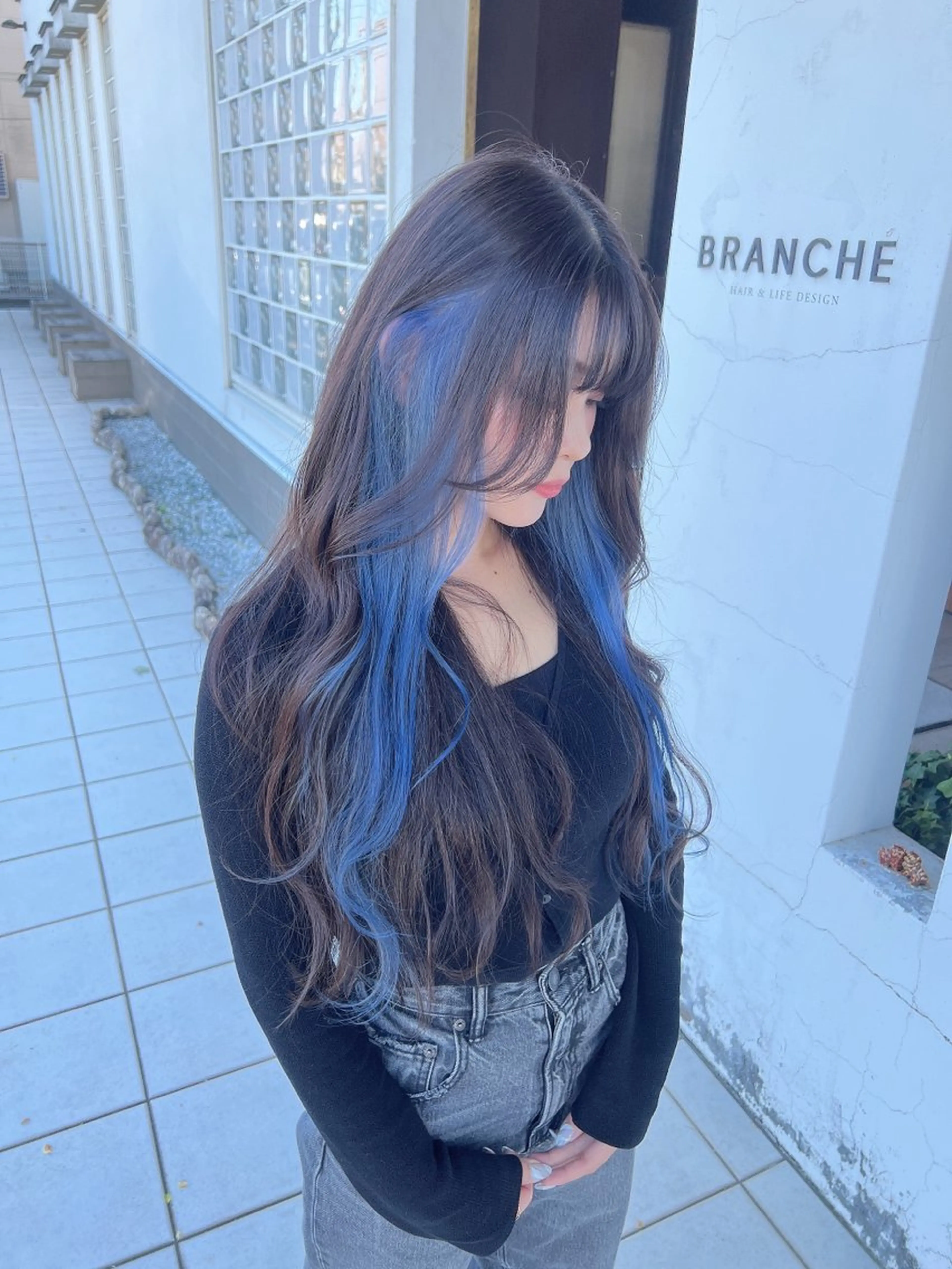 ロング カラー 具志 正太のヘアスタイル