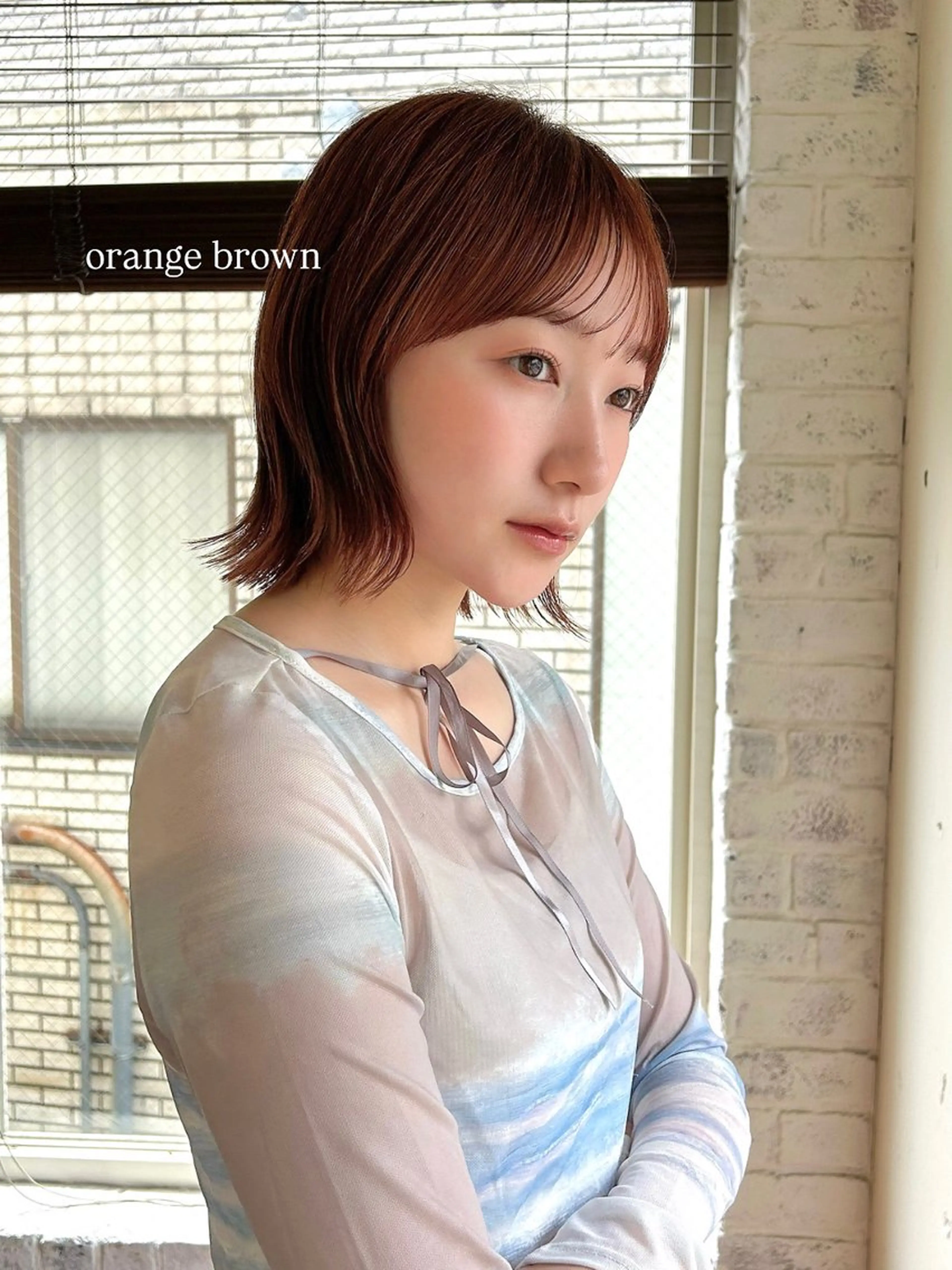 カラー 🎀asumi/艶カ ラー/ミディアムのヘアスタイル