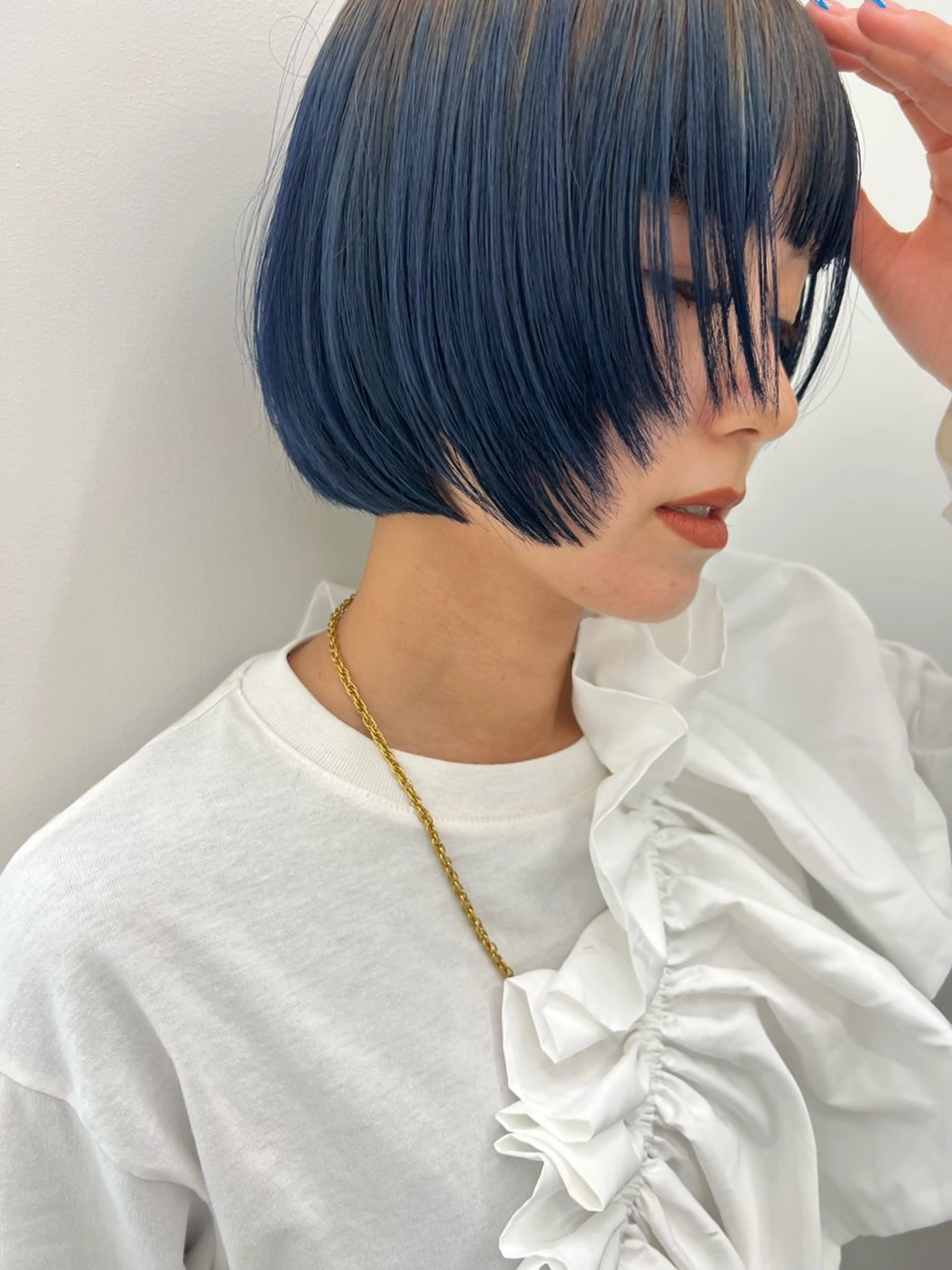 ショート カラー ボブ 顔まわりレイヤー レイヤーカット カット ヘアカラー トリートメント GO TODAY SHAiRE SALON Arc店所属・🉐メンズヘア特化 men's/ケンイチのヘアスタイル