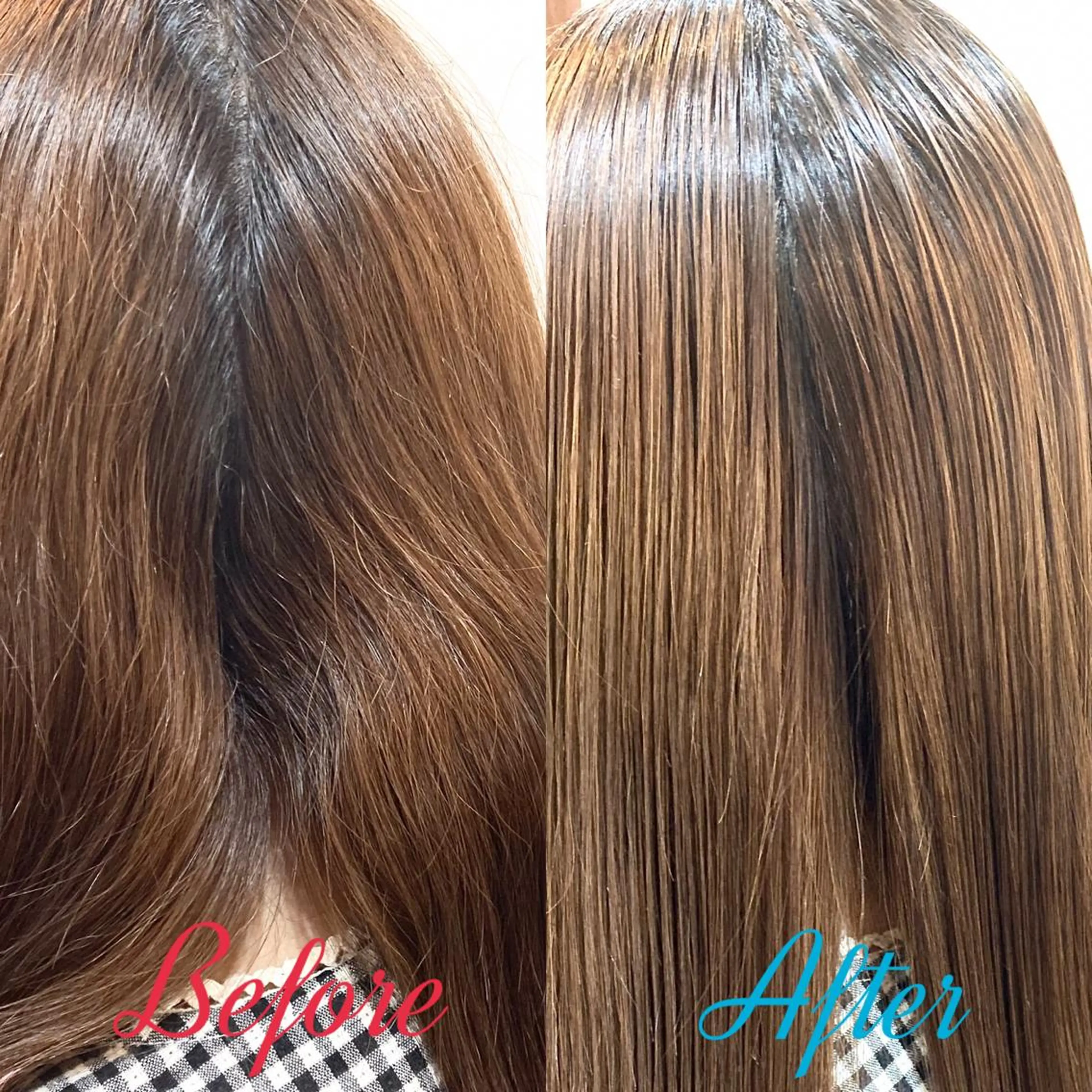 ロング パーマ 縮毛矯正 ストレートパーマ Annon プライベートサロンのヘアスタイル