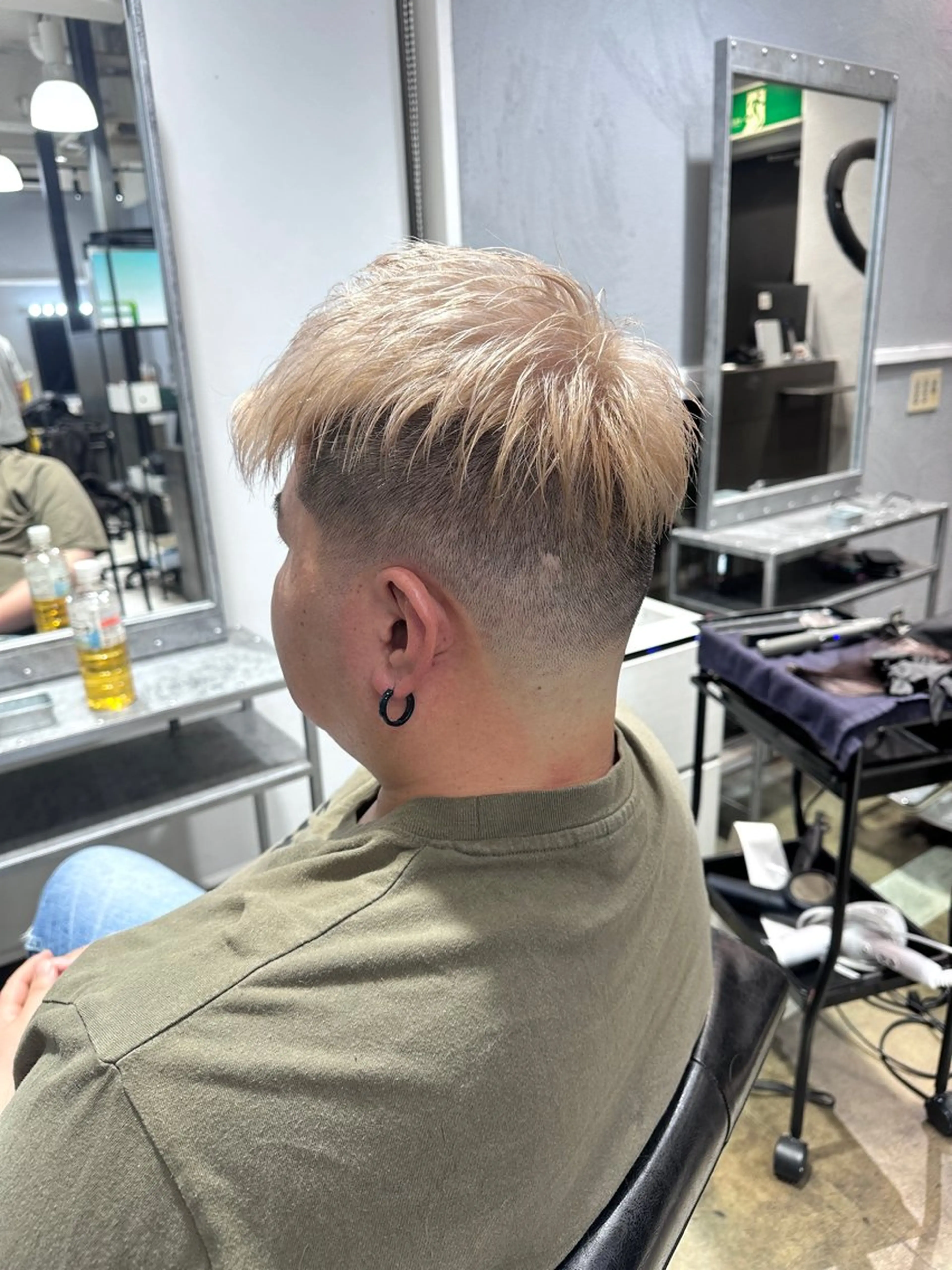 ショート カラー メンズ カット ヘアカラー 【Gisel】 Asakiのヘアスタイル