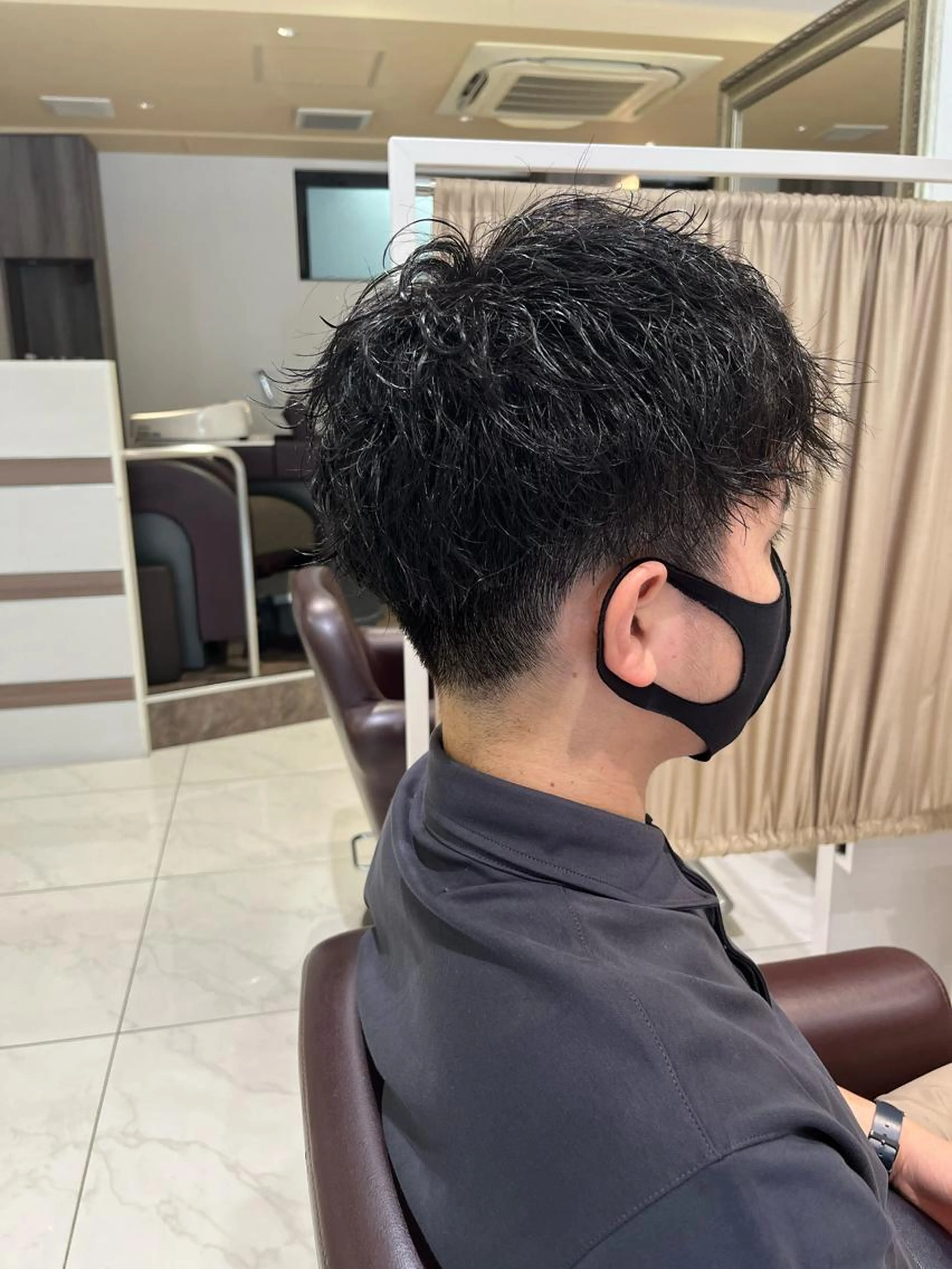 👦🏻メンズカット＋特殊デザインパーマ👦🏻の写真