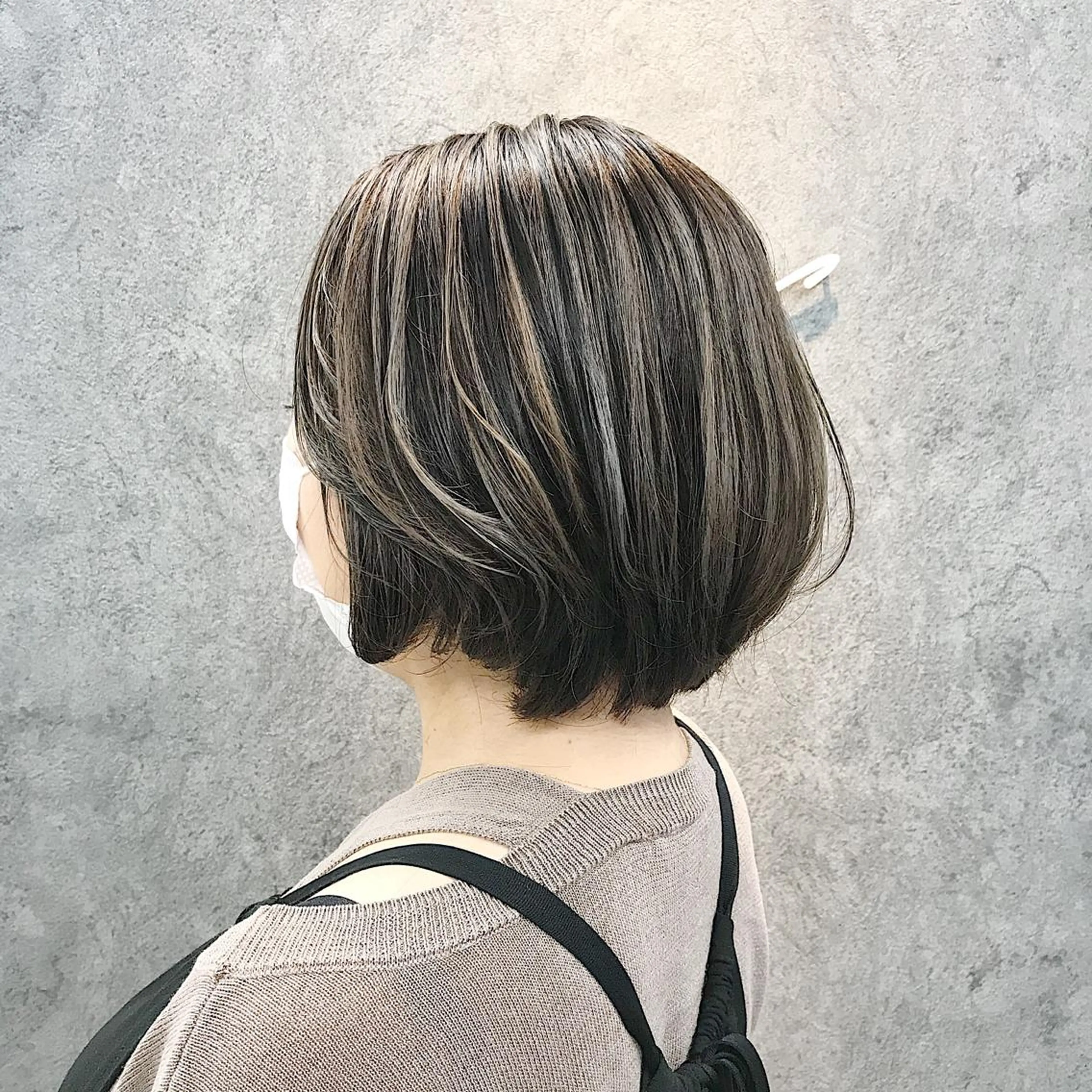 ショート ハイライト カット ヘアカラー トリートメント 所渉/韓国レイヤー /ウルフカットのヘアスタイル