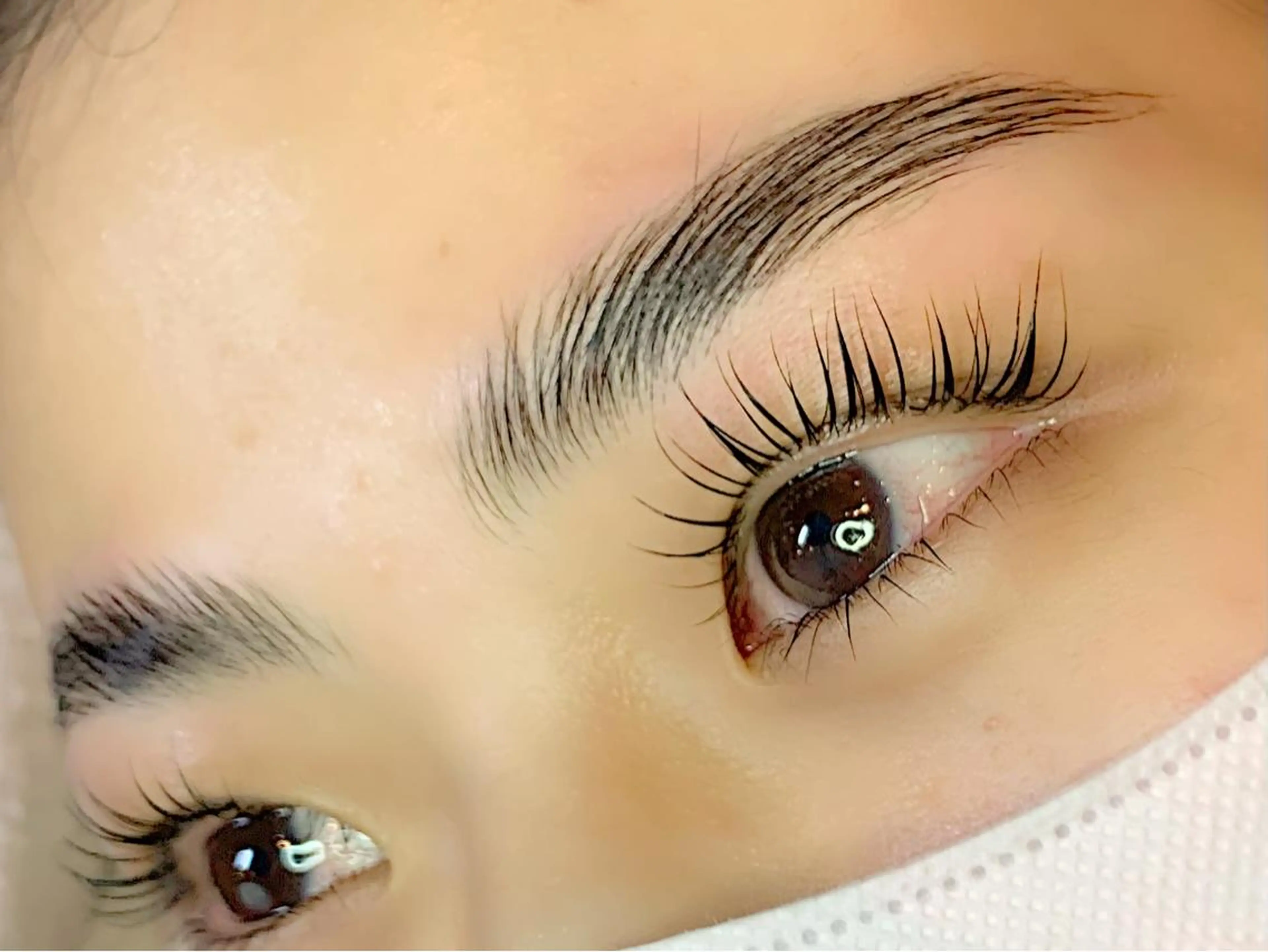 SNSで話題！イマドキ目元になれる🤍ハリウッドブロウリフト&パリジェンヌ/ラッシュリフト🤍の写真