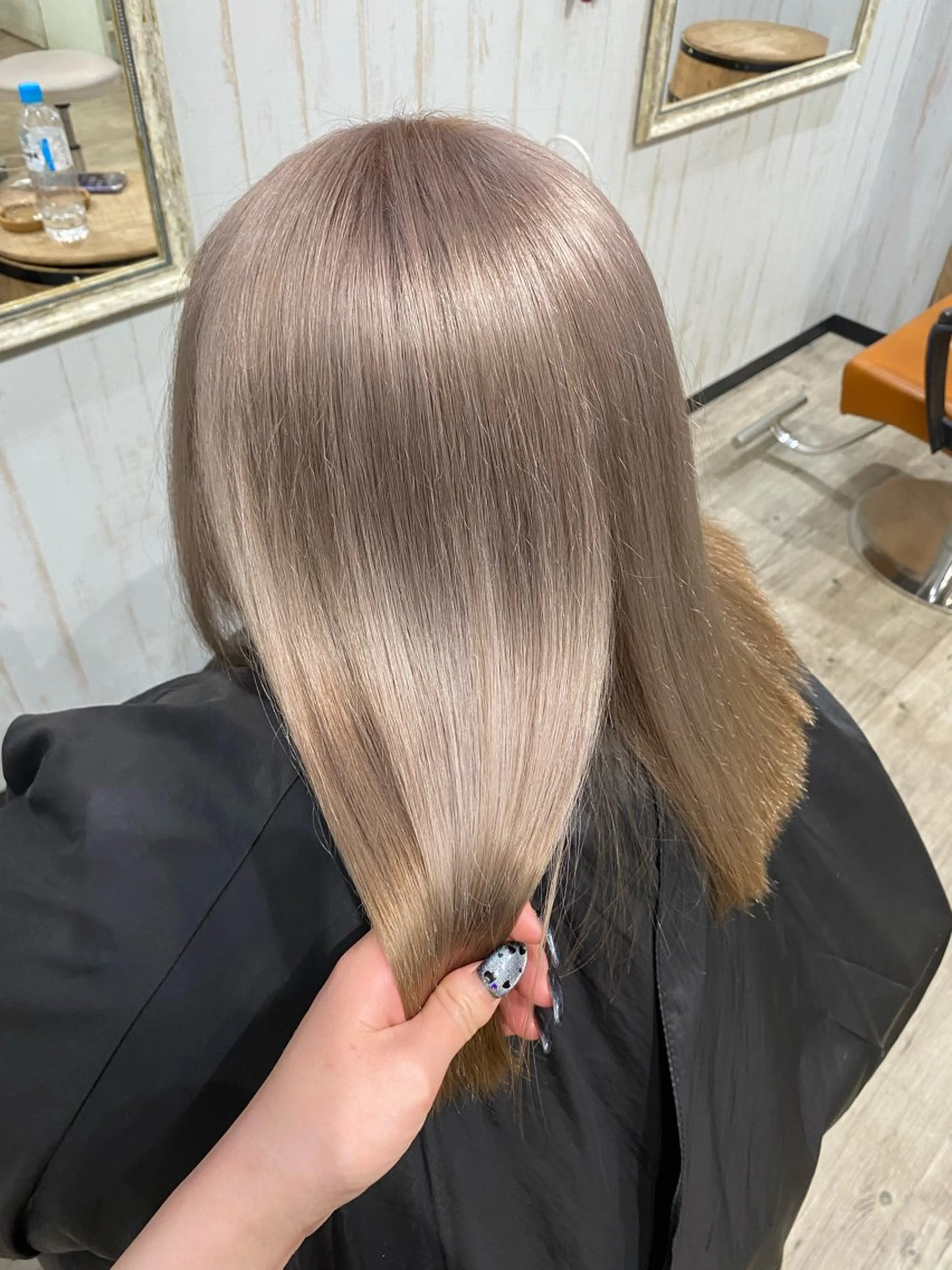 ミディアム カラー ヘアカラー Oahu所属・リト /渋谷/ハイトーンのヘアスタイル