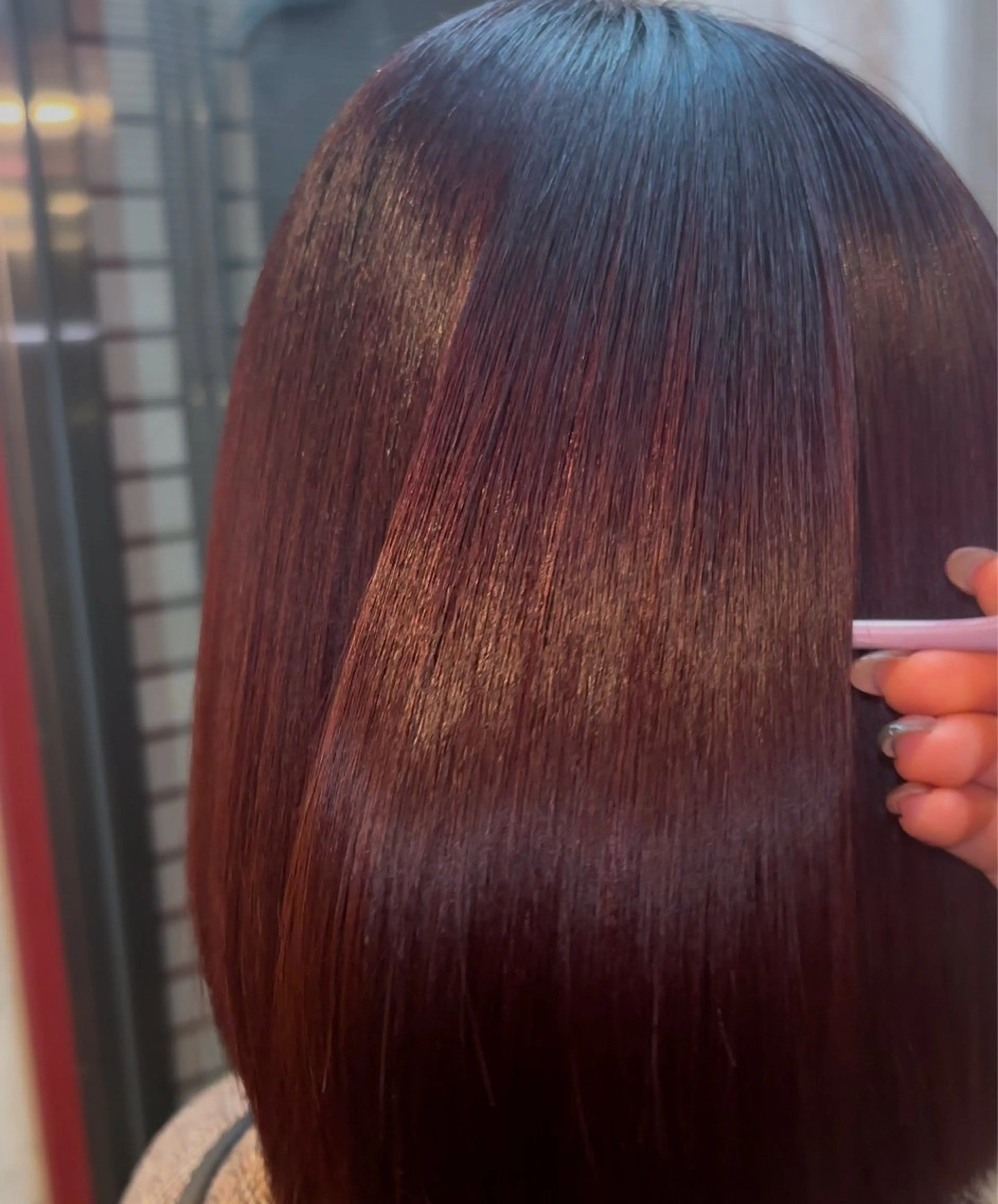 ショート カラー 髪質改善カラー ブラウン🤎YUMEのヘアスタイル